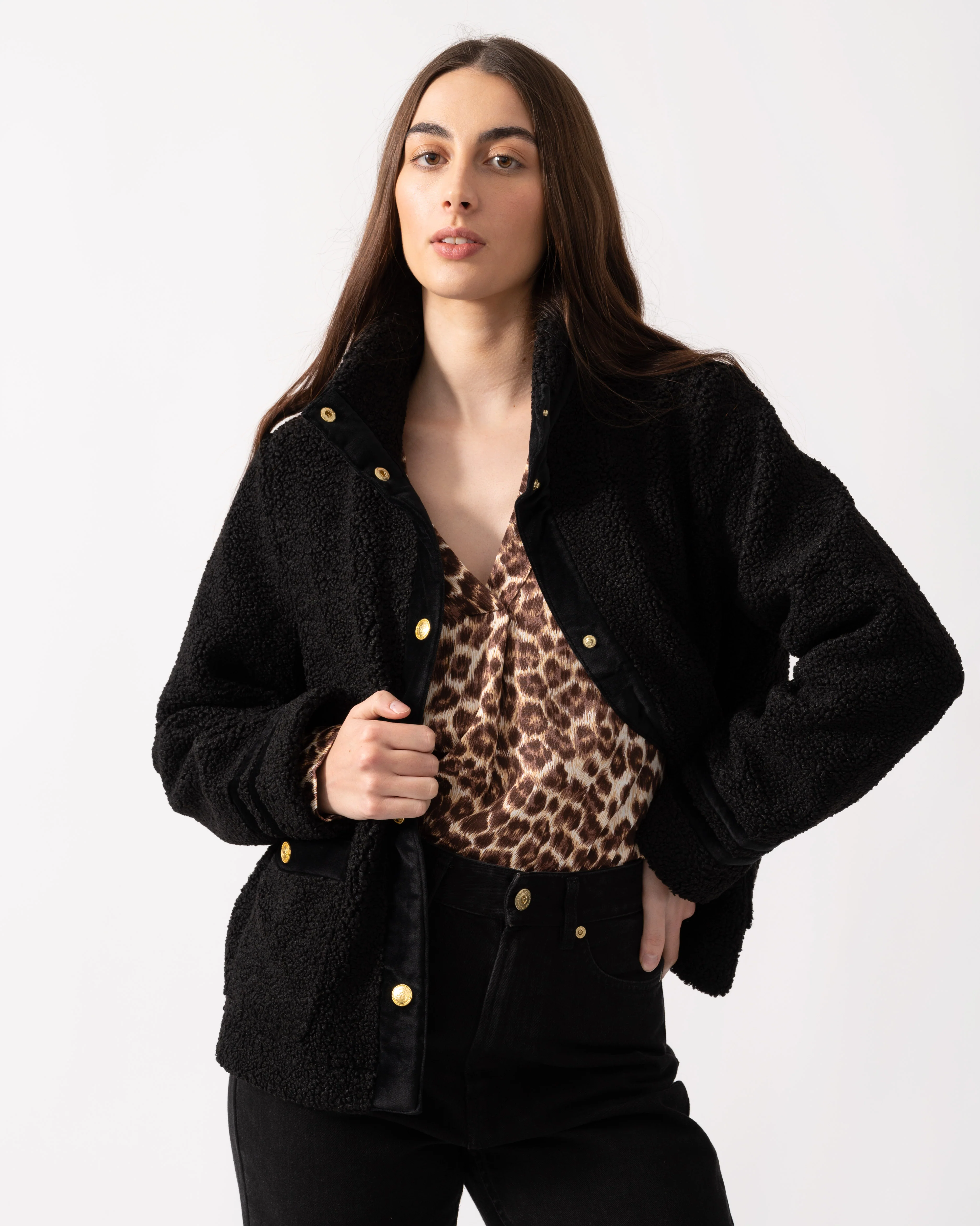Samsoe & Samsoe Women's Hamill Leopard Print Blouse - Image 4
