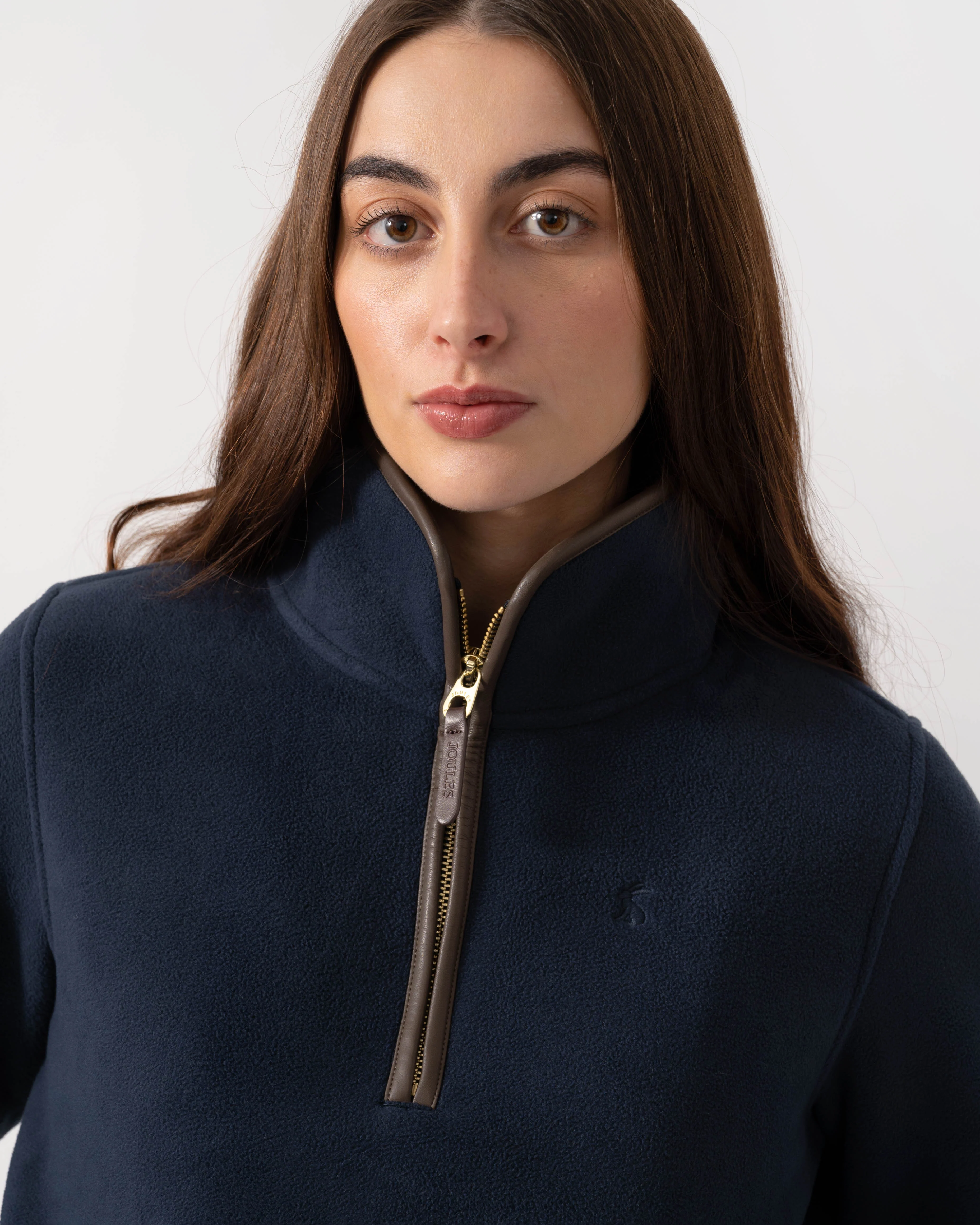 Joules Heritage 1/4 Zip Womens Fleece - Navy - Image 3