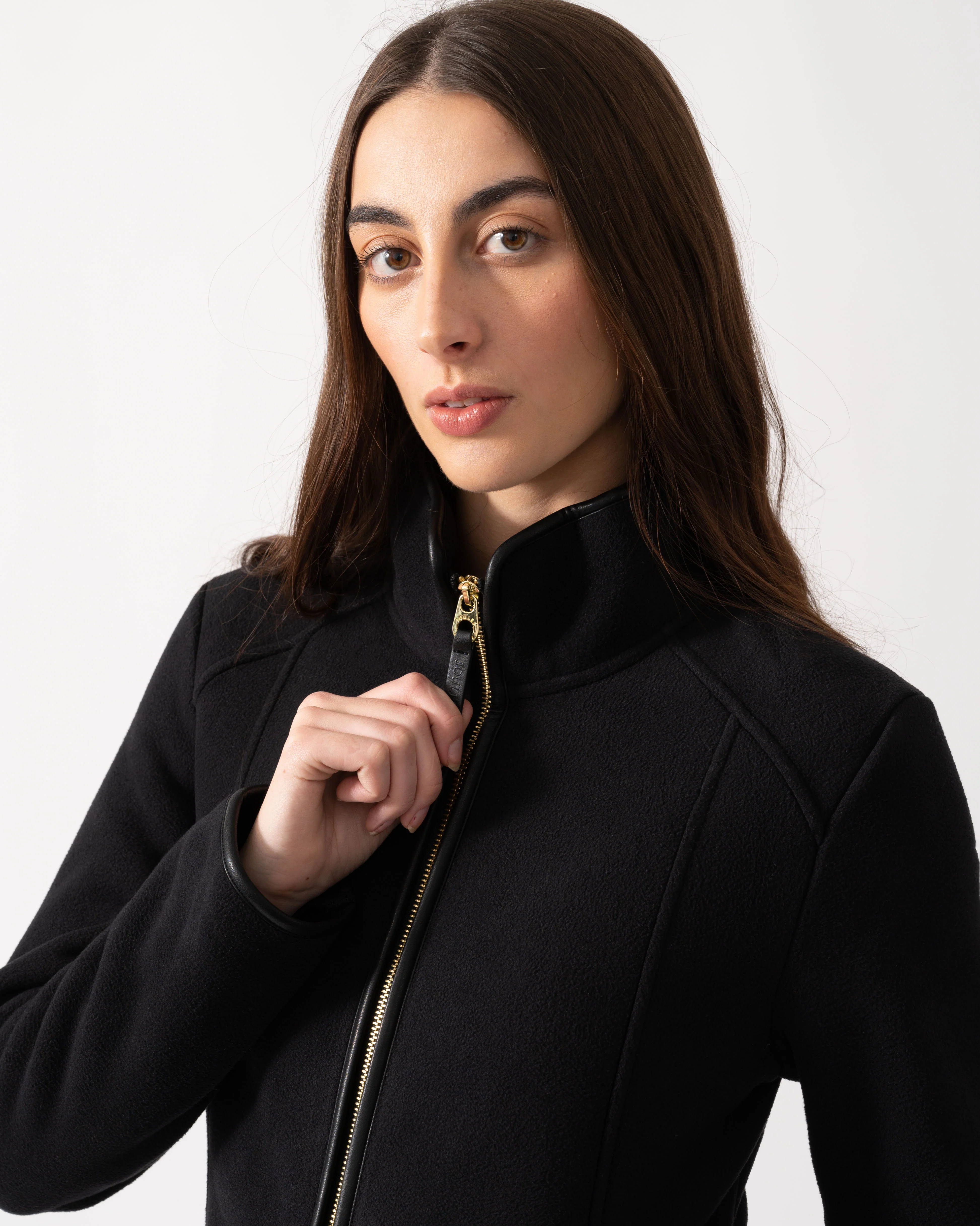 Joules Heritage Full Zip Womens Fleece - Black - Image 2