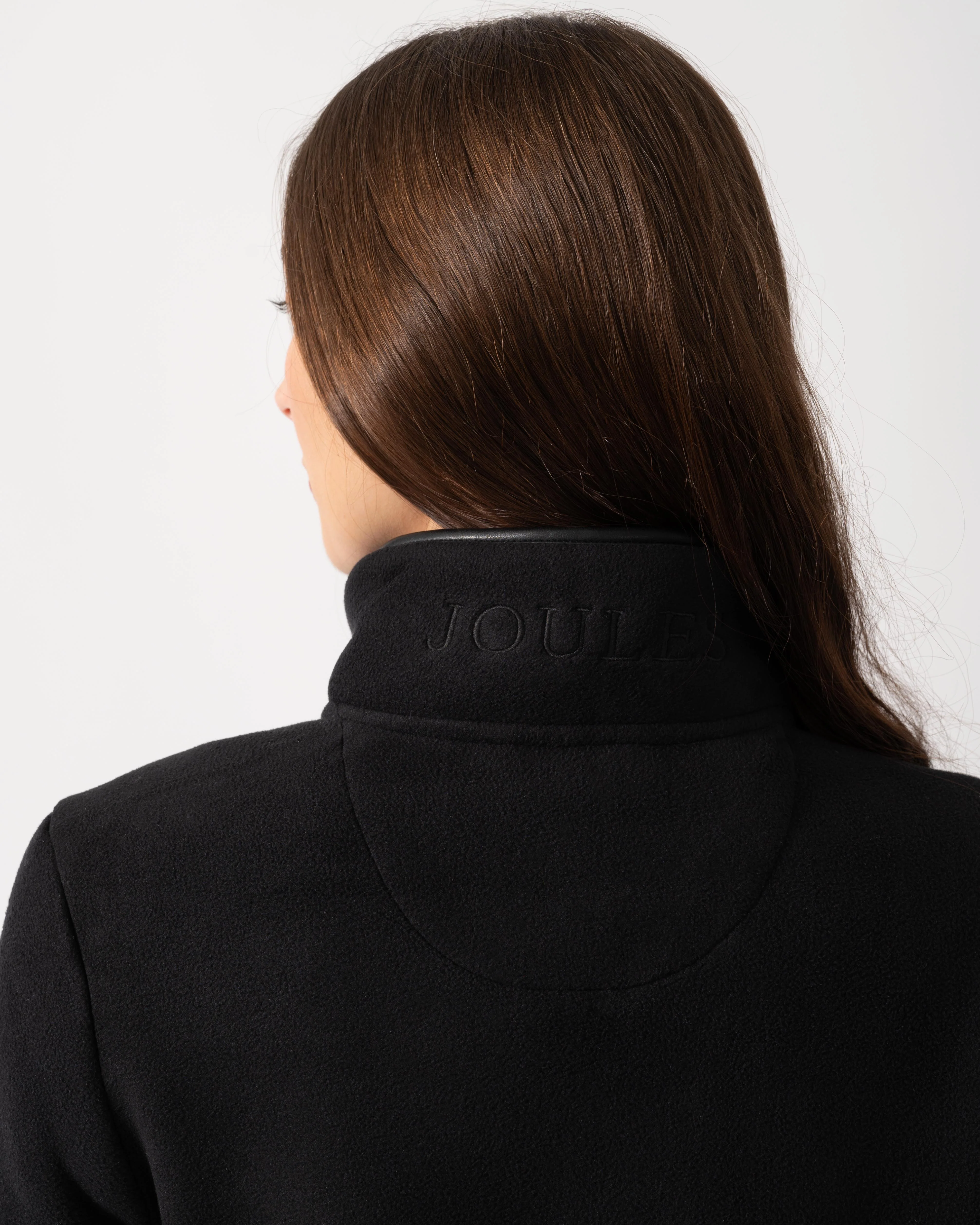 Joules Heritage Full Zip Womens Fleece - Black - Image 5
