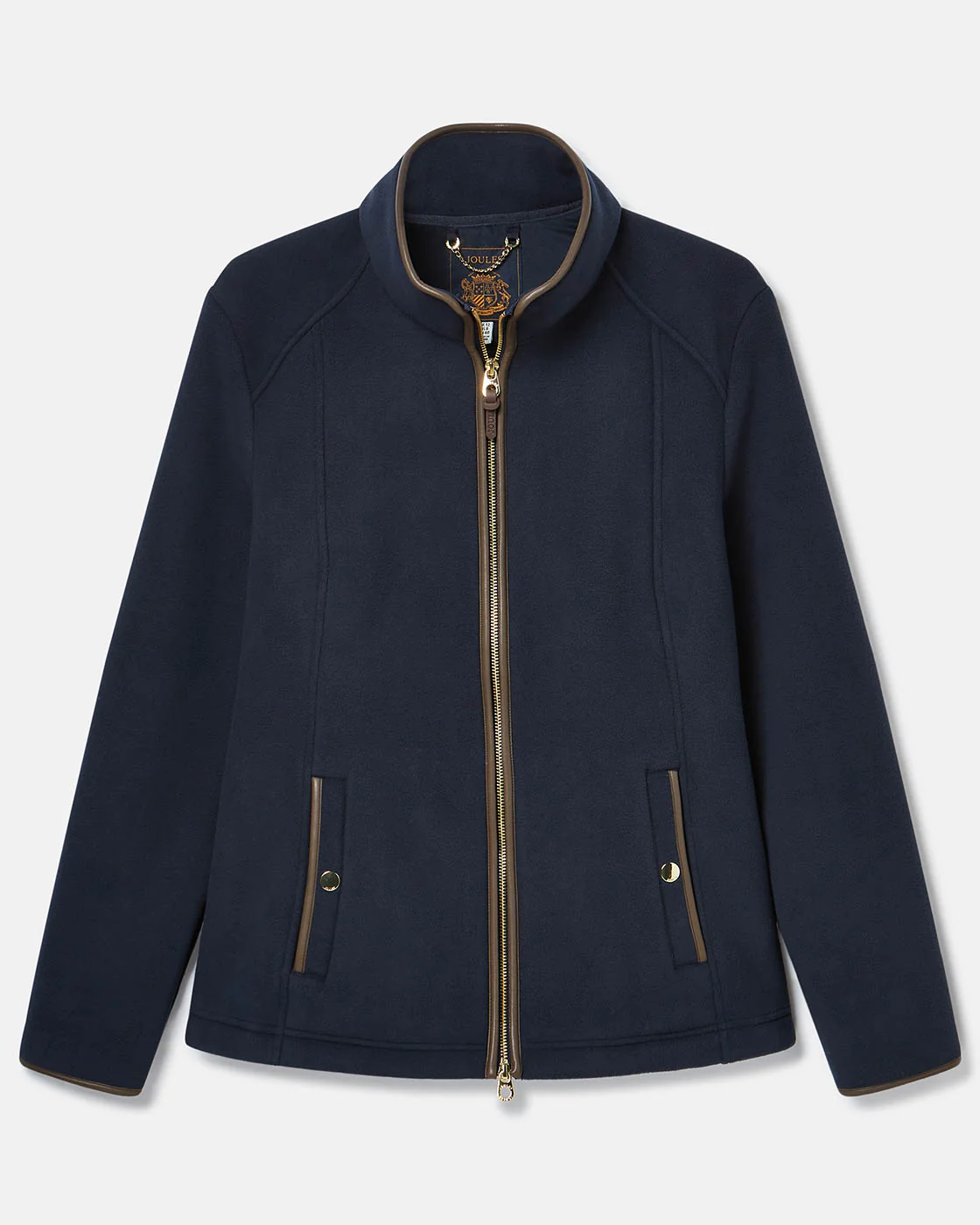 Joules Heritage Full Zip Womens Fleece - Navy - Image 5