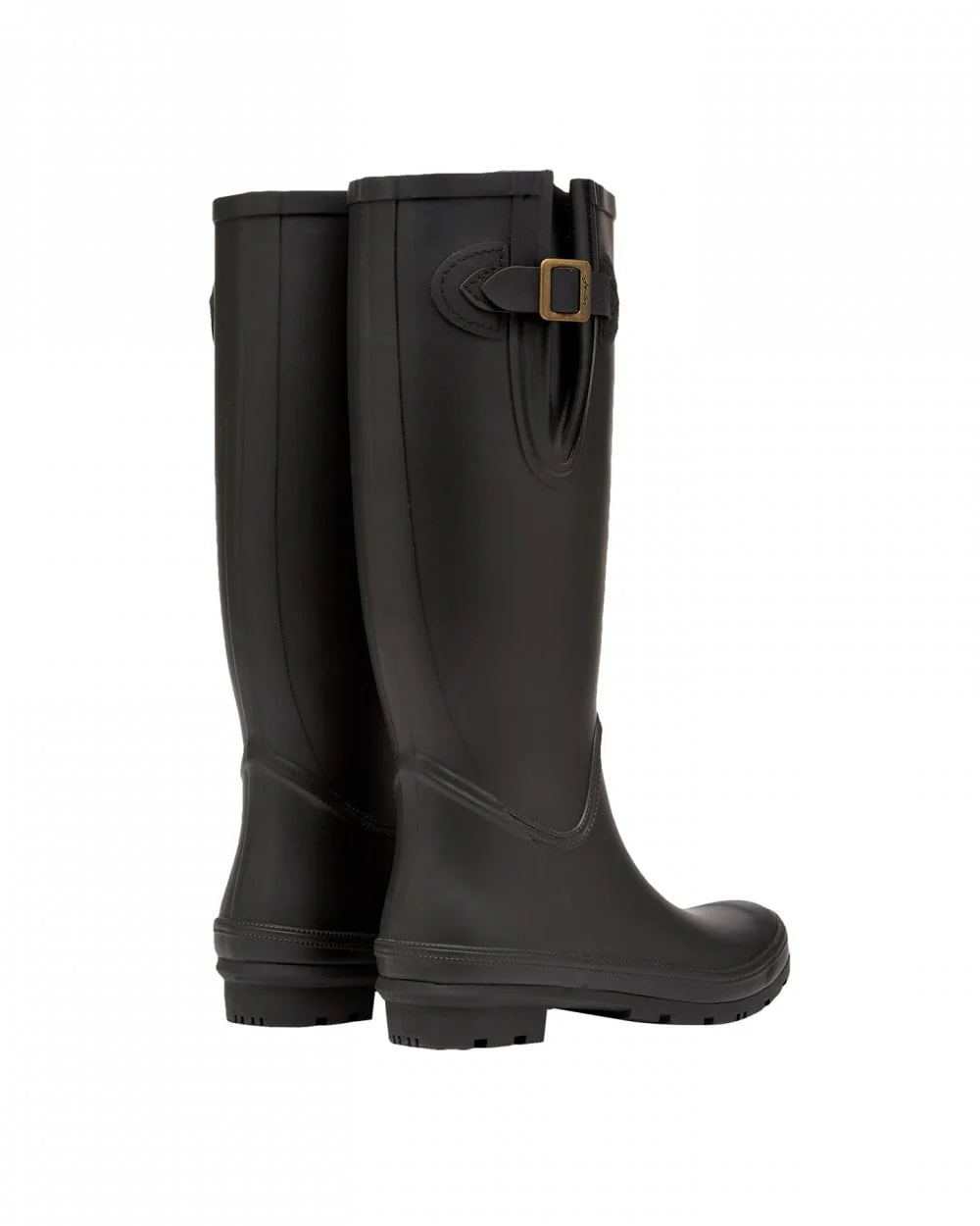 Joules Houghton Womens Adjustable Tall Wellies - Black - Image 4