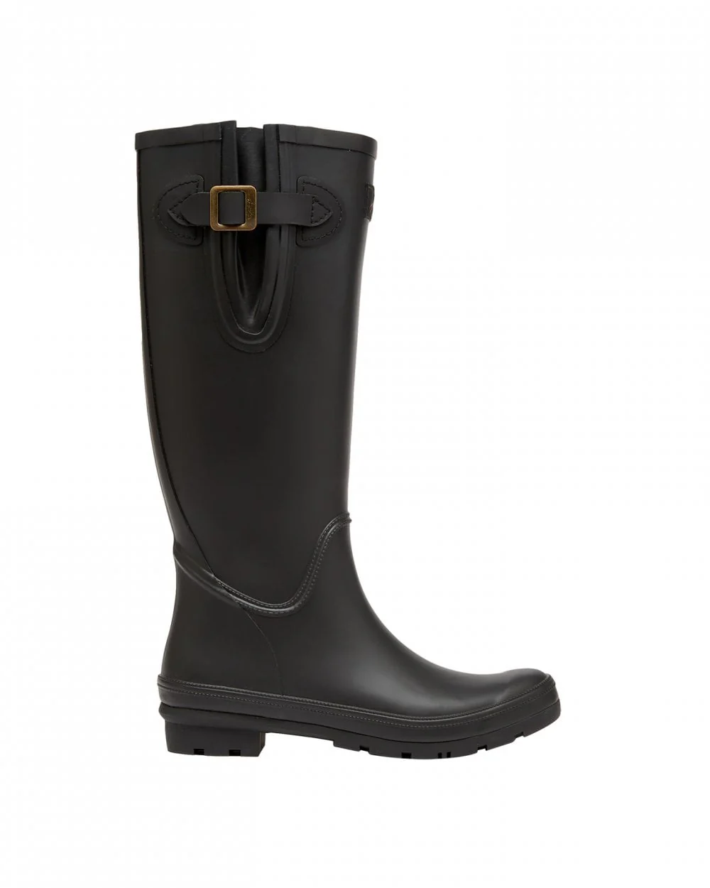 Joules Houghton Womens Adjustable Tall Wellies - Black - Image 5