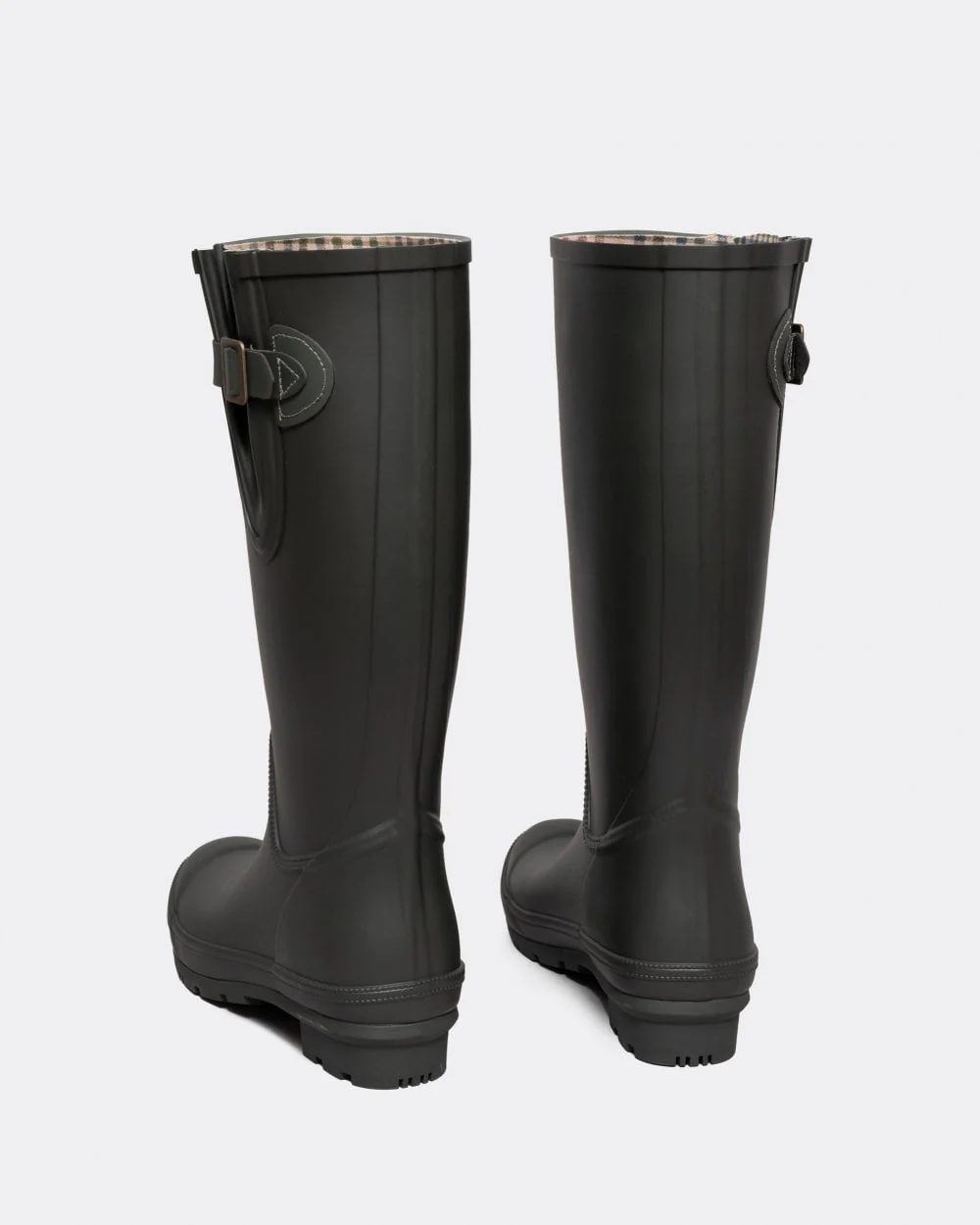 Joules Houghton Womens Adjustable Tall Wellies - Khaki - Image 4