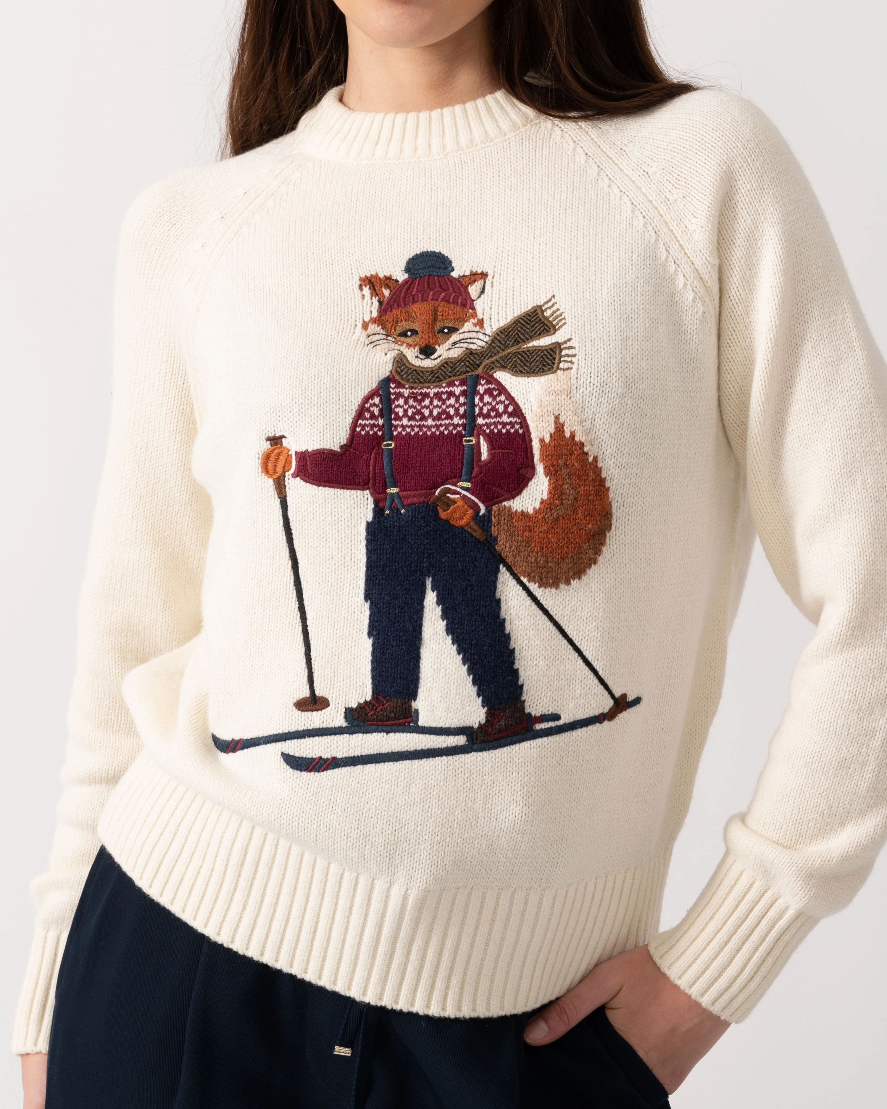 Joules Jonty Womens Jumper - Oatmeal - Image 3