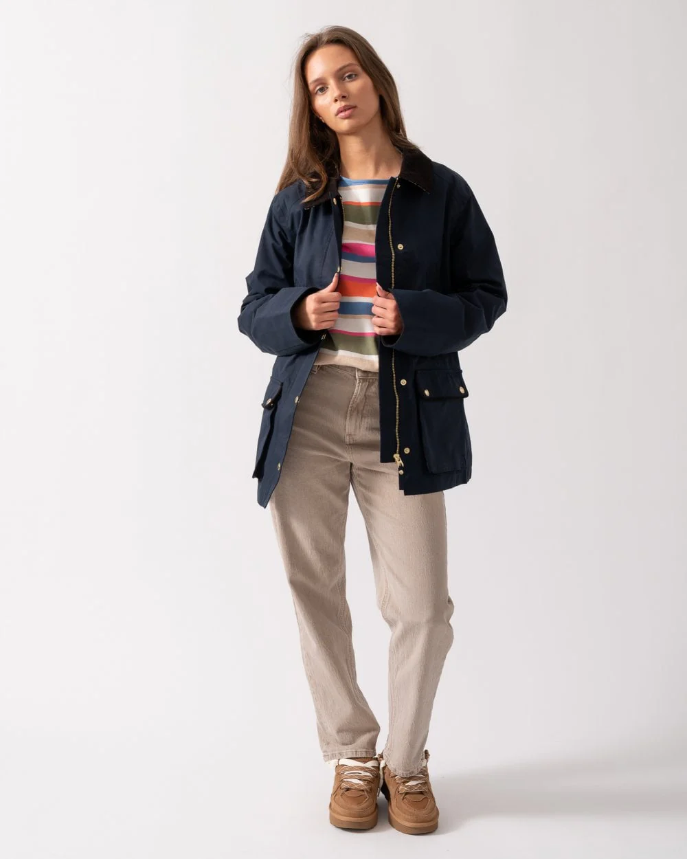 Joules Katherine Womens Jacket - Navy - Image 3