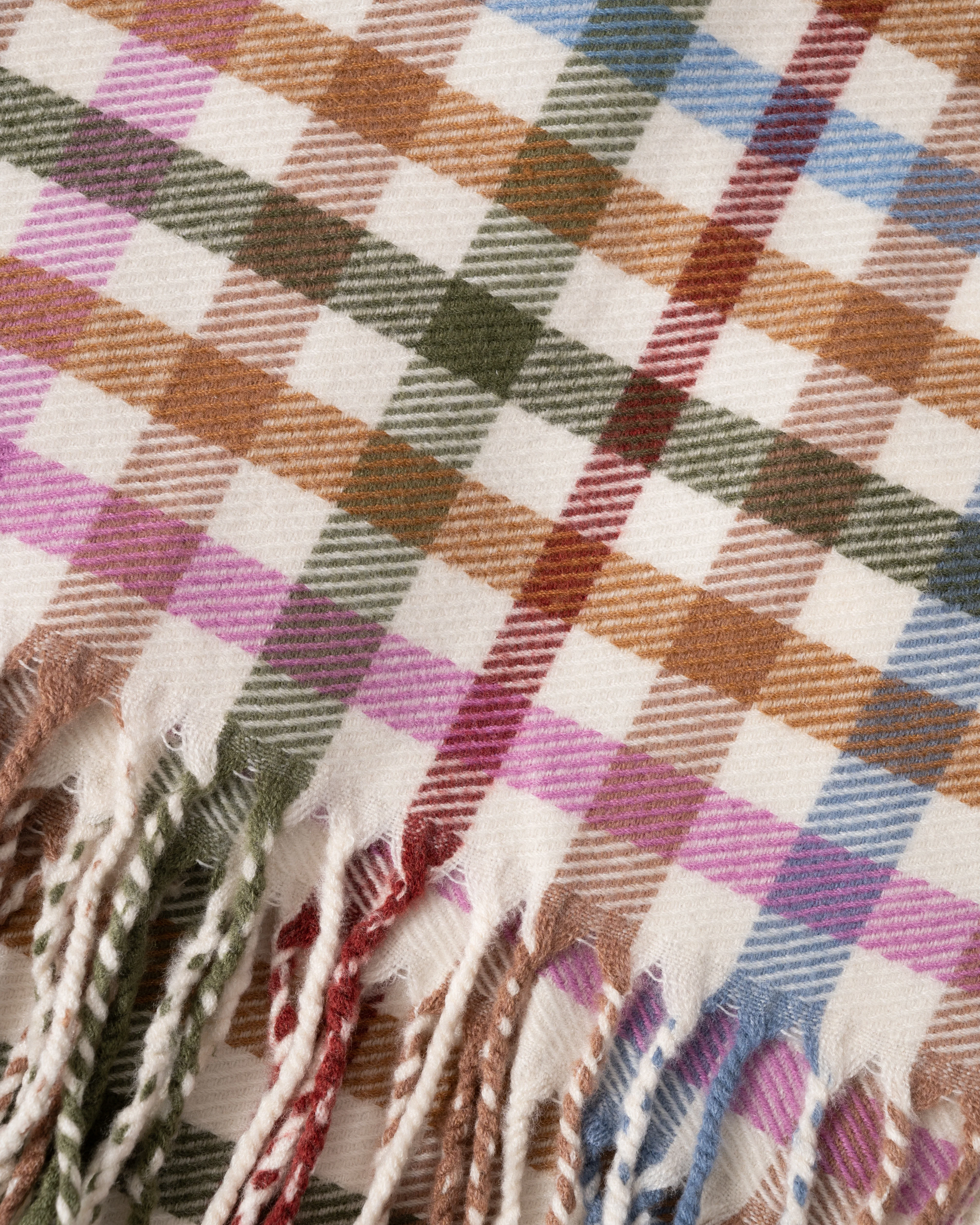 Joules Langtree Womens Scarf - Multi Neutral - Image 2