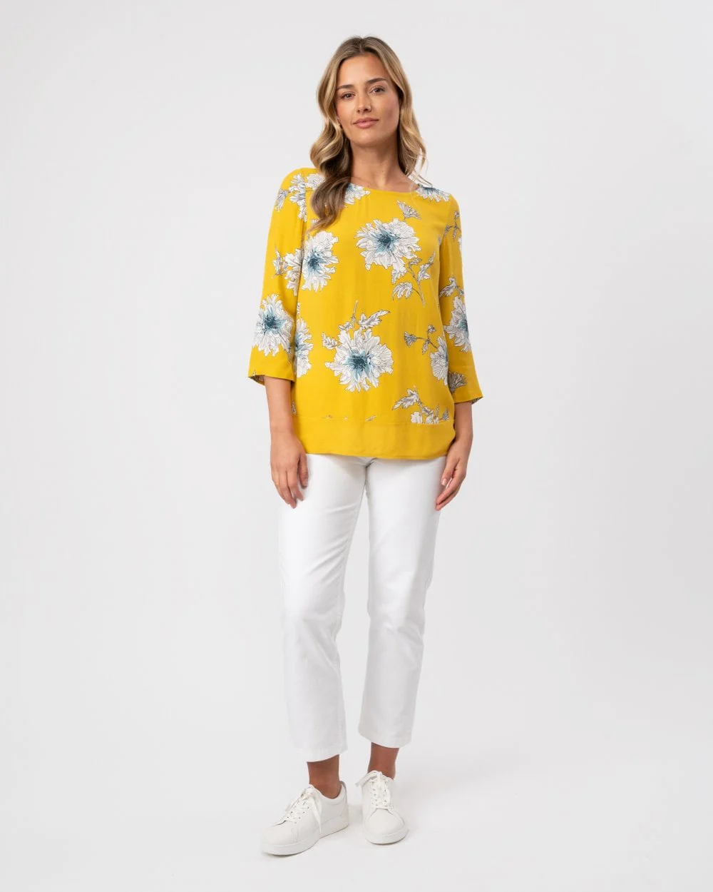 Joules Leah Womens Woven Printed Top - Image 3