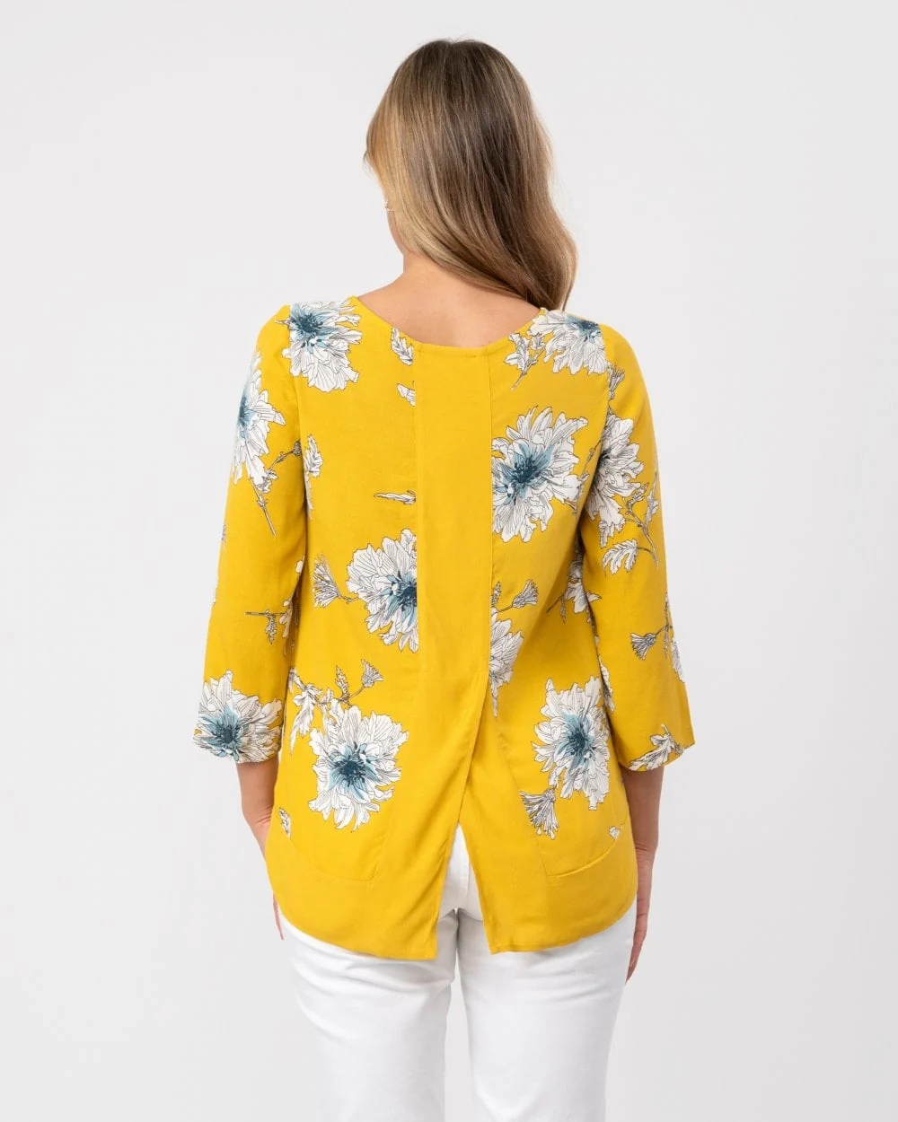Joules Leah Womens Woven Printed Top - Image 4