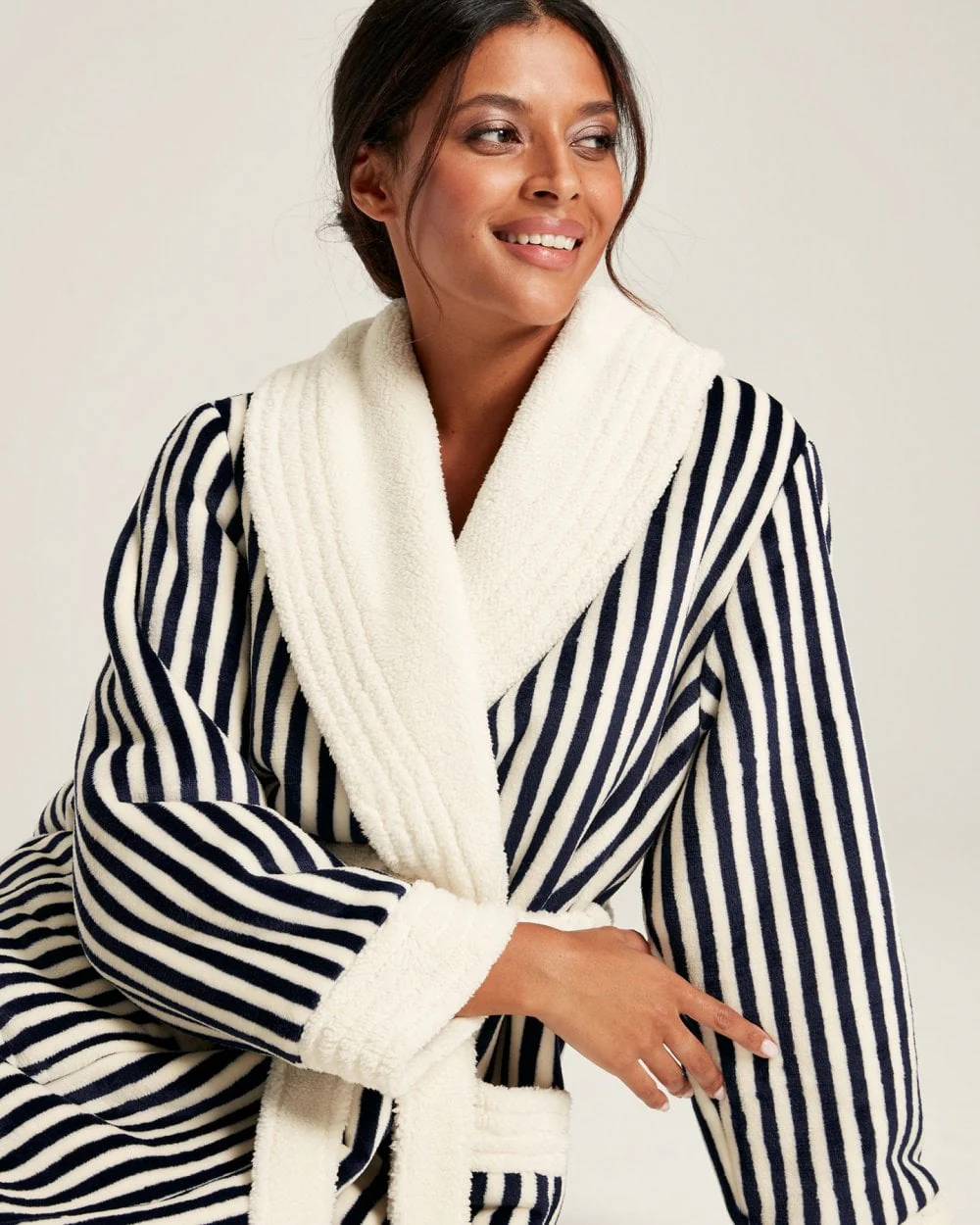 Joules Matilda Womens Dressing Gown - Image 3