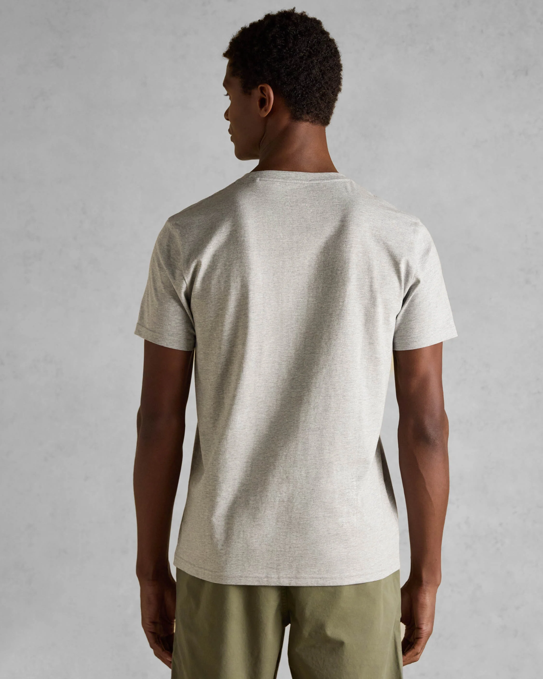 Joules Mens Everyday T-Shirt - Grey - Image 2
