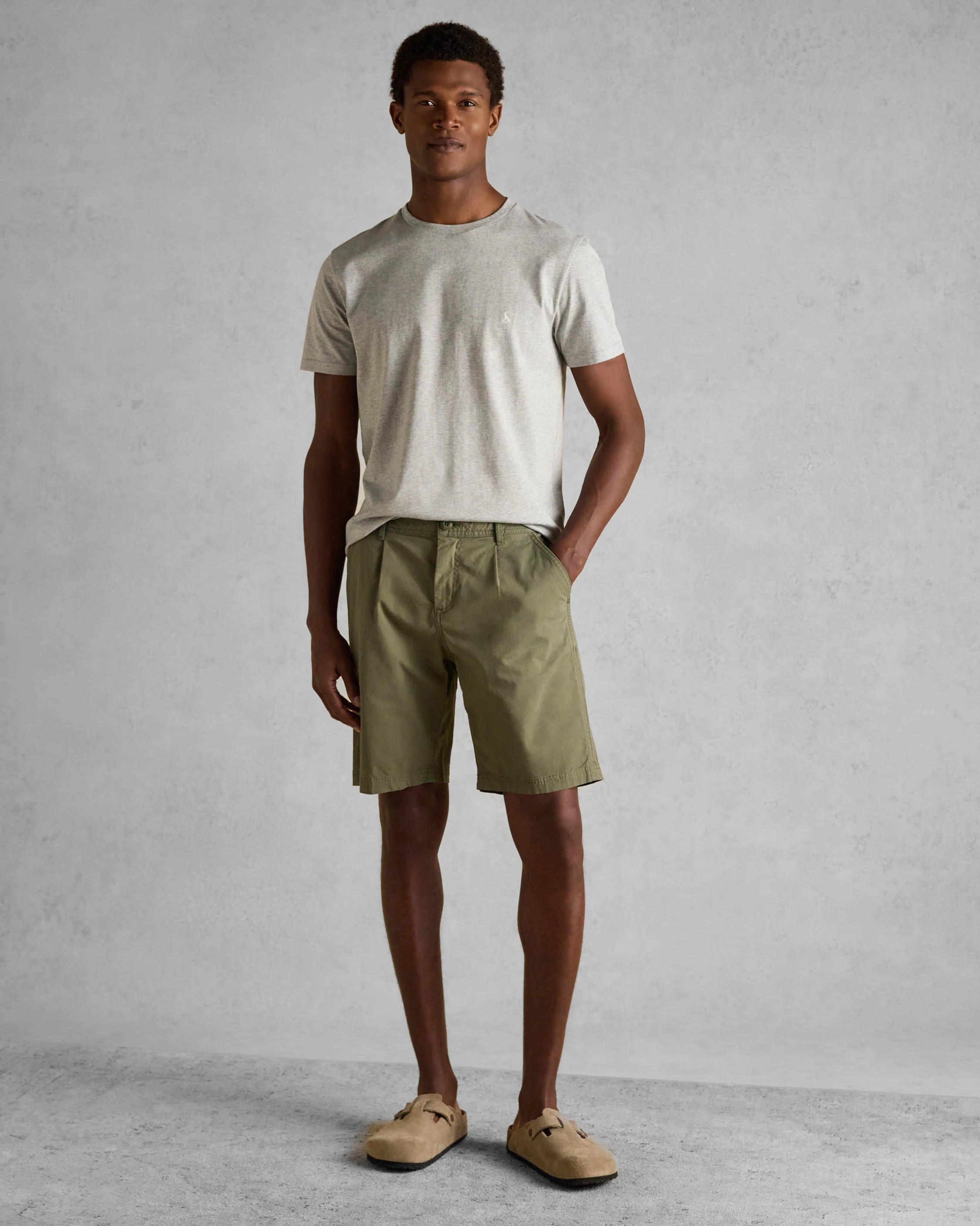 Joules Mens Everyday T-Shirt - Grey - Image 3