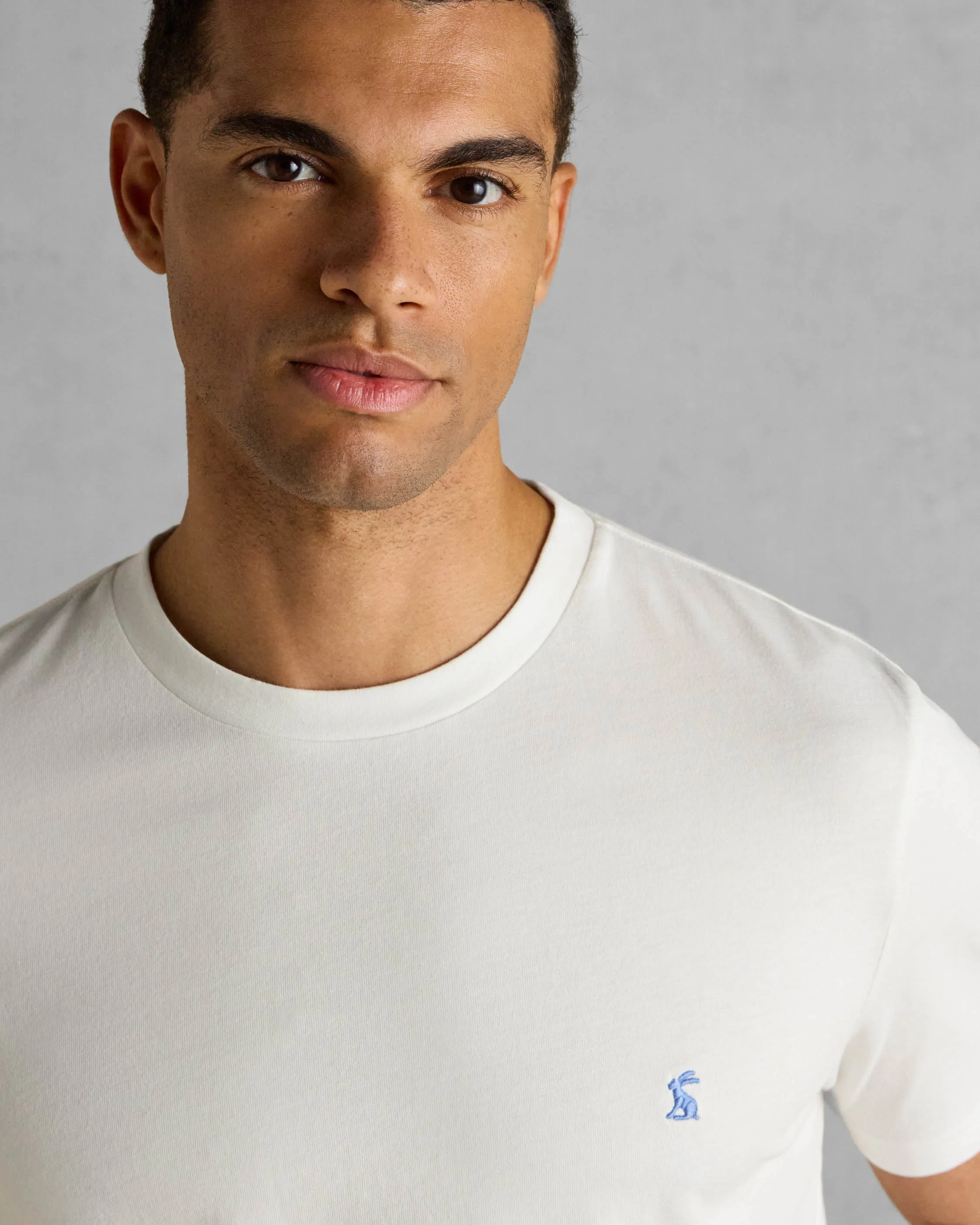 Joules Mens Everyday T-Shirt - White - Image 3