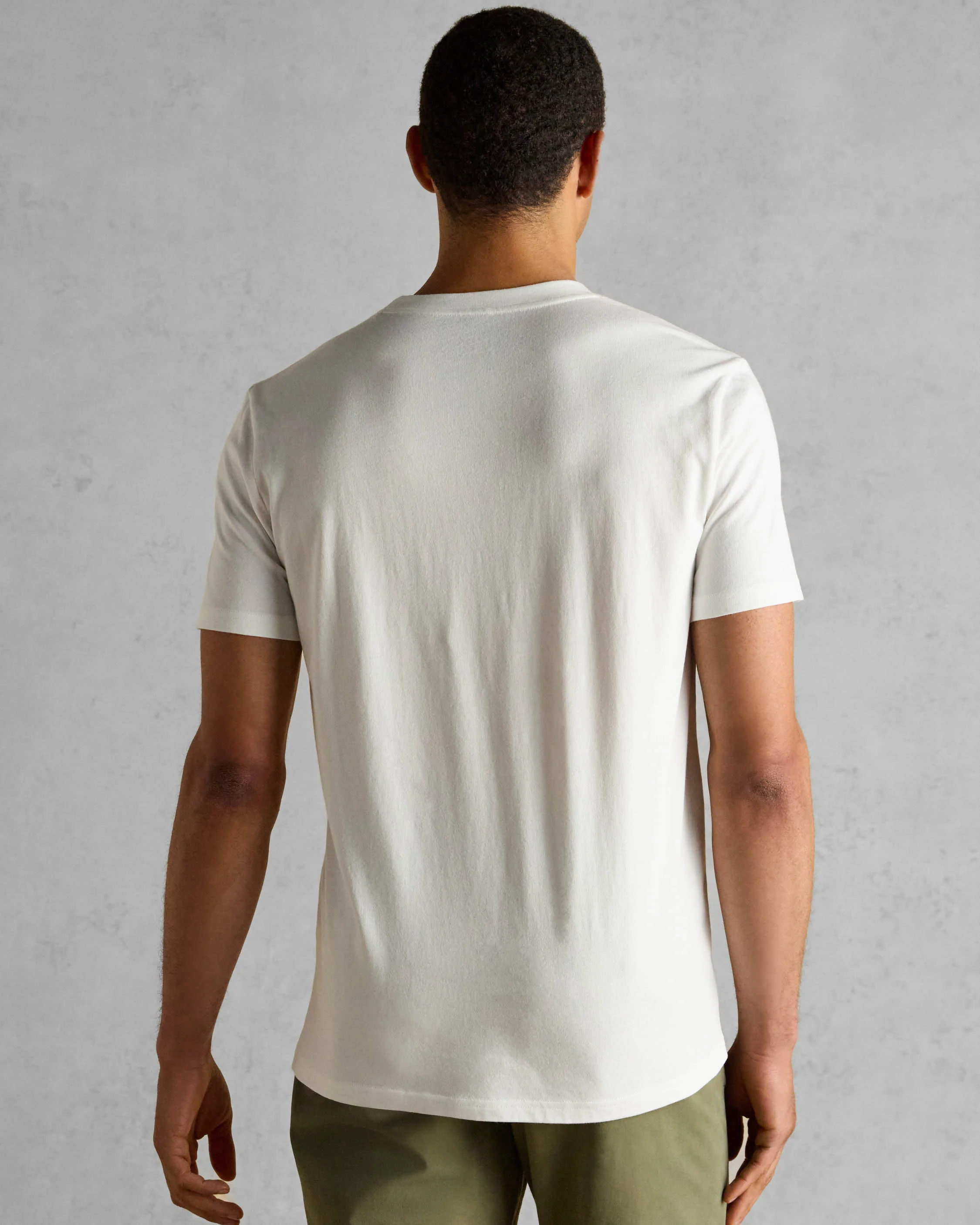 Joules Mens Everyday T-Shirt - White - Image 4