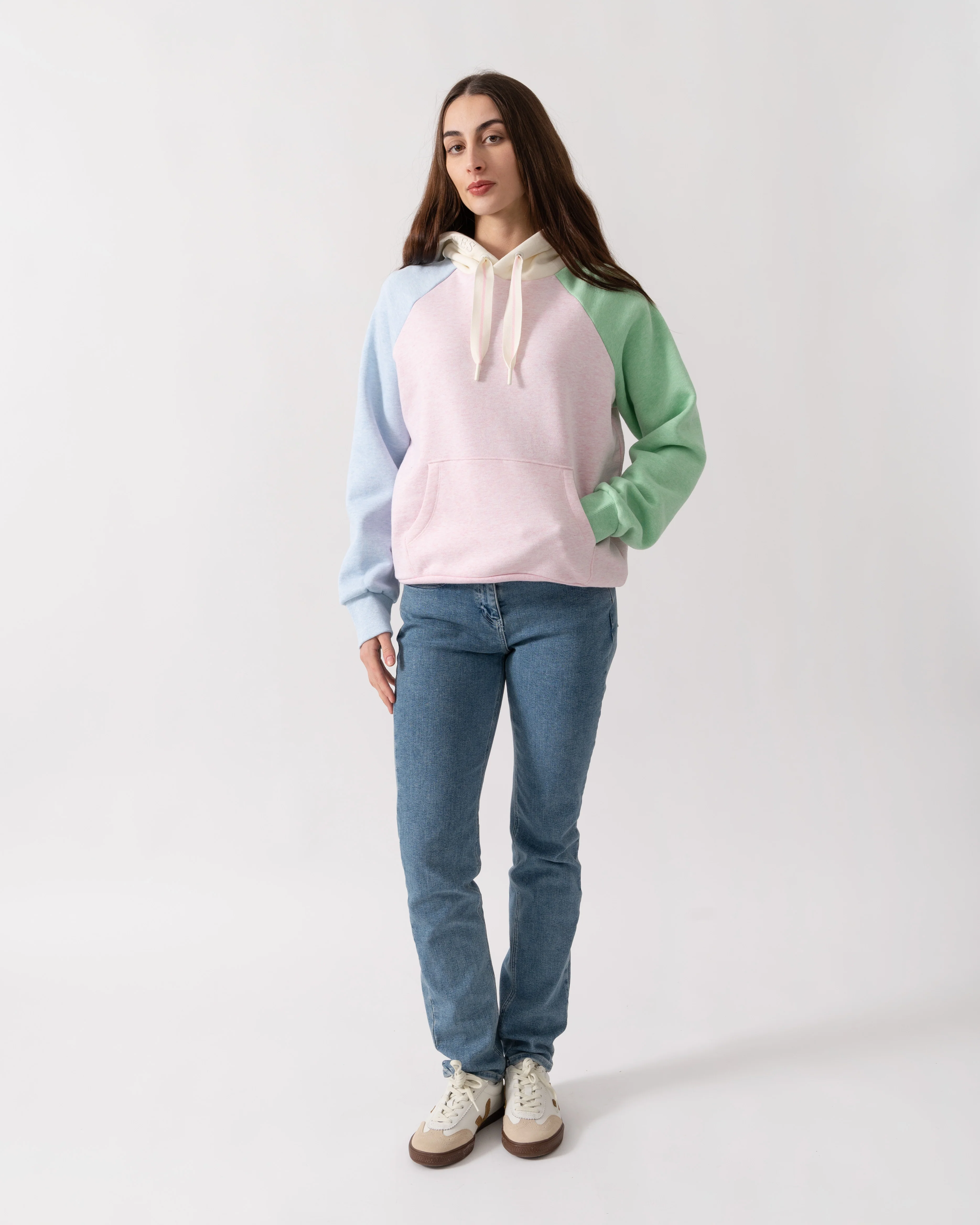 Joules Milbourne Womens Pullover Hoodie - Multi - Image 3
