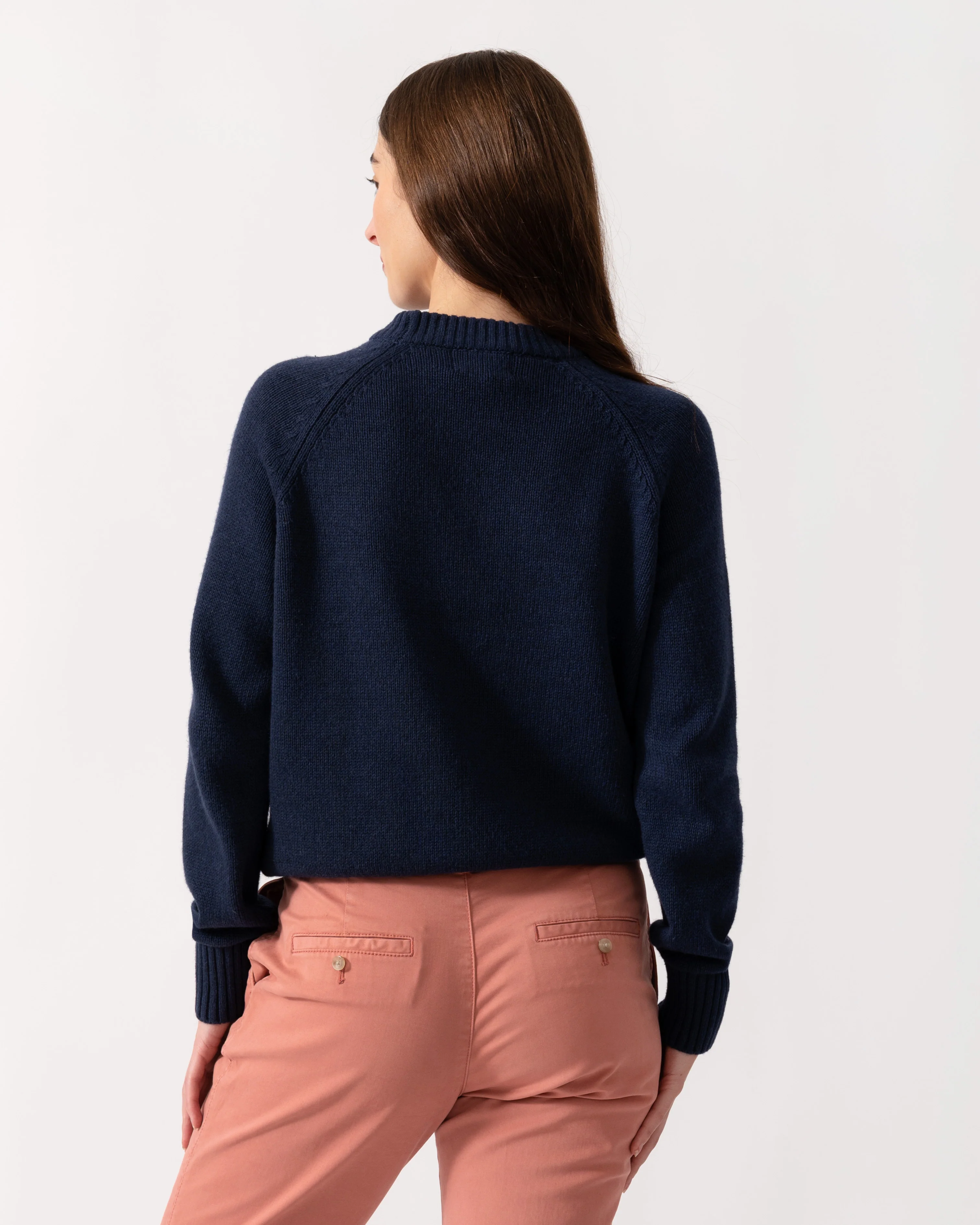 Joules Monty Dog Womens Jumper - Navy - Image 4