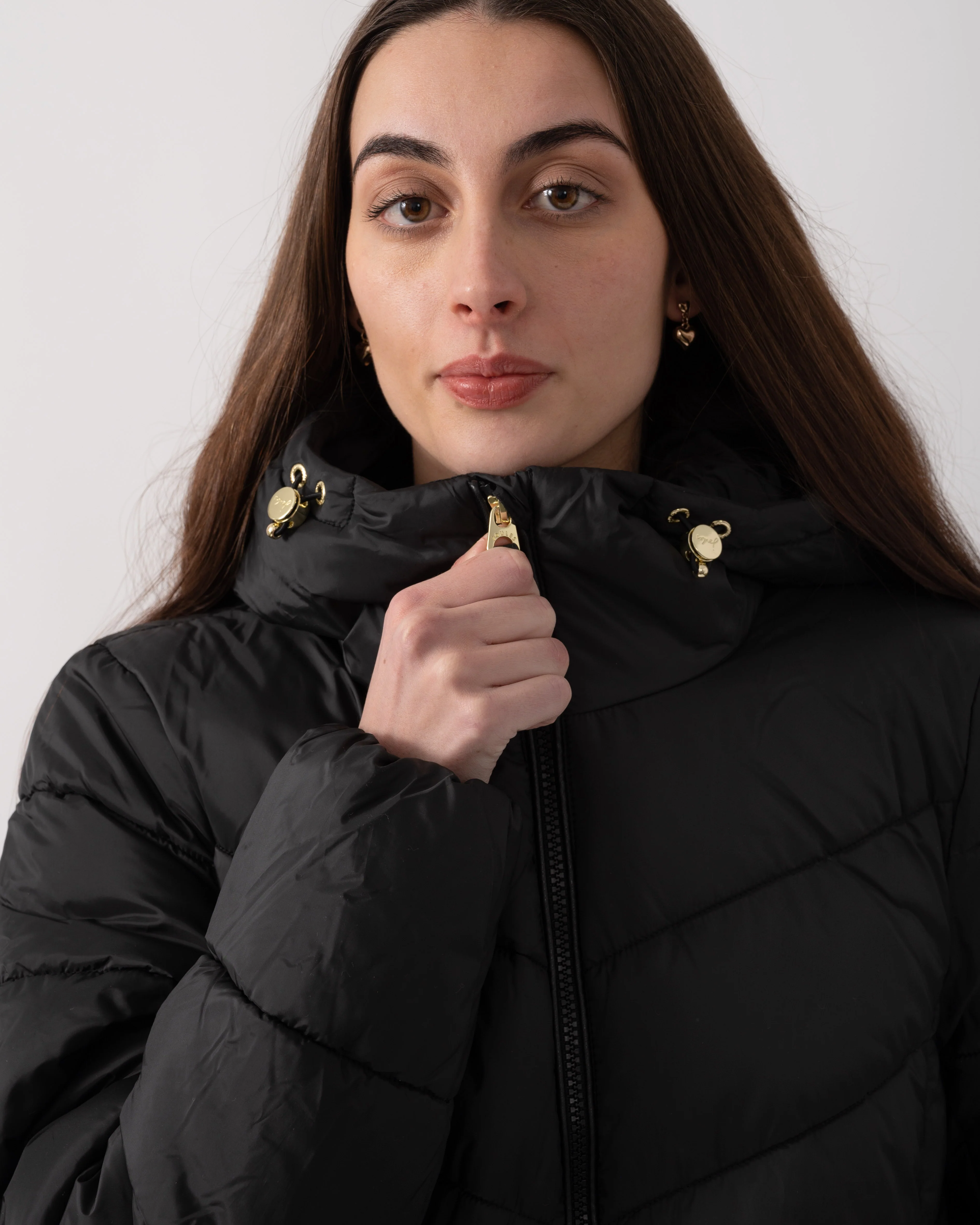 Joules Moorsdale Womens Parka - Black - Image 2