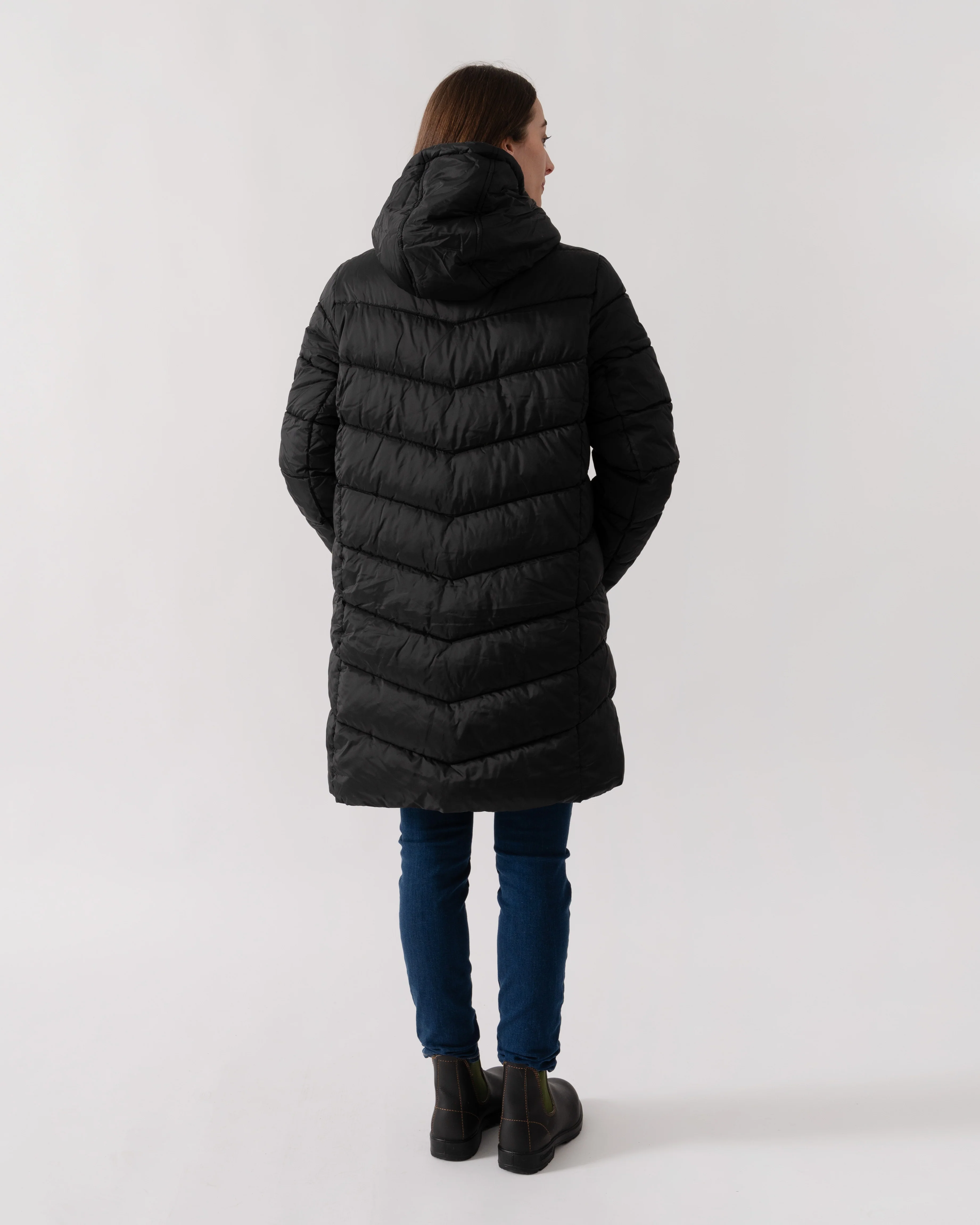 Joules Moorsdale Womens Parka - Black - Image 4