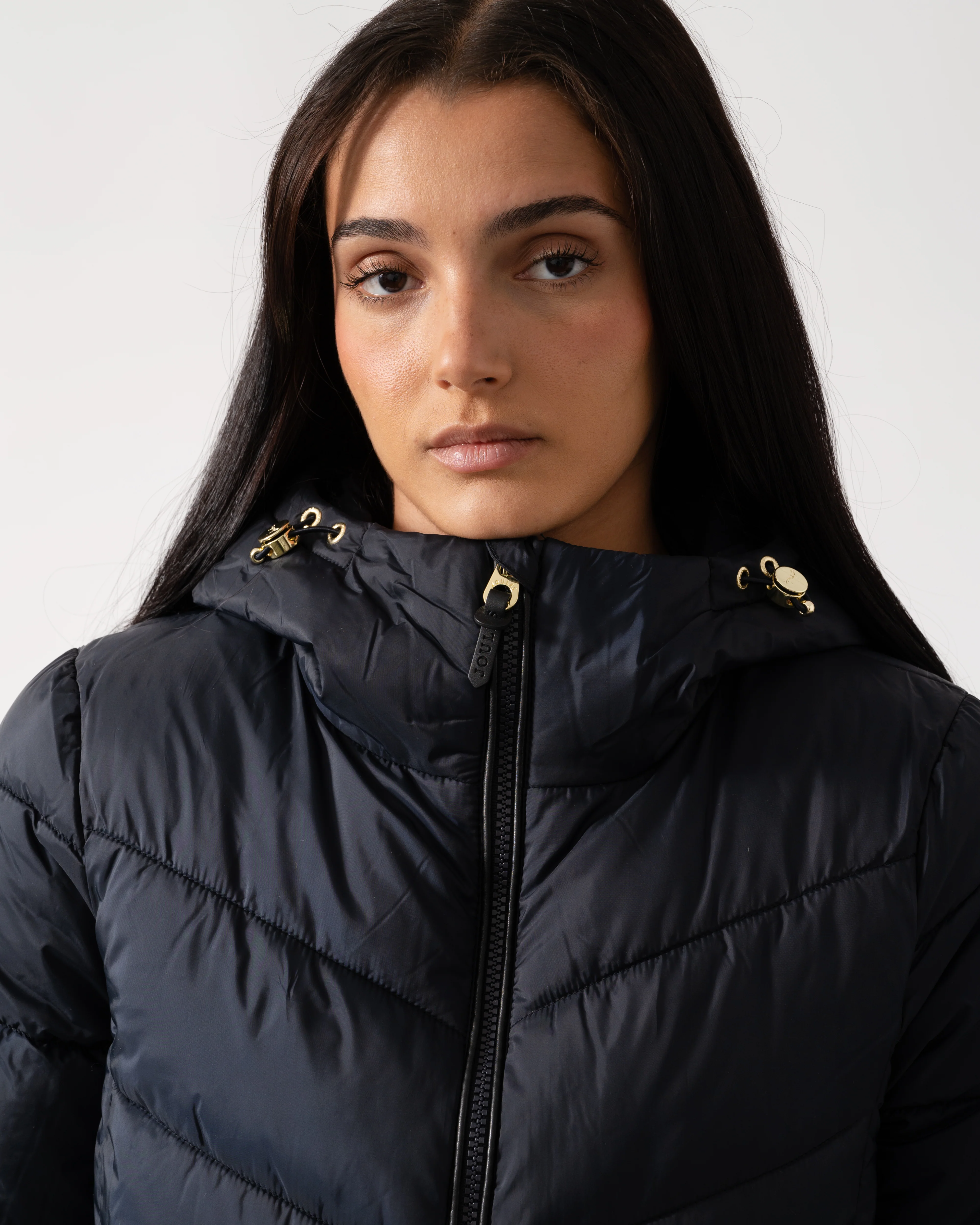 Joules Moorsdale Womens Parka - Navy - Image 3