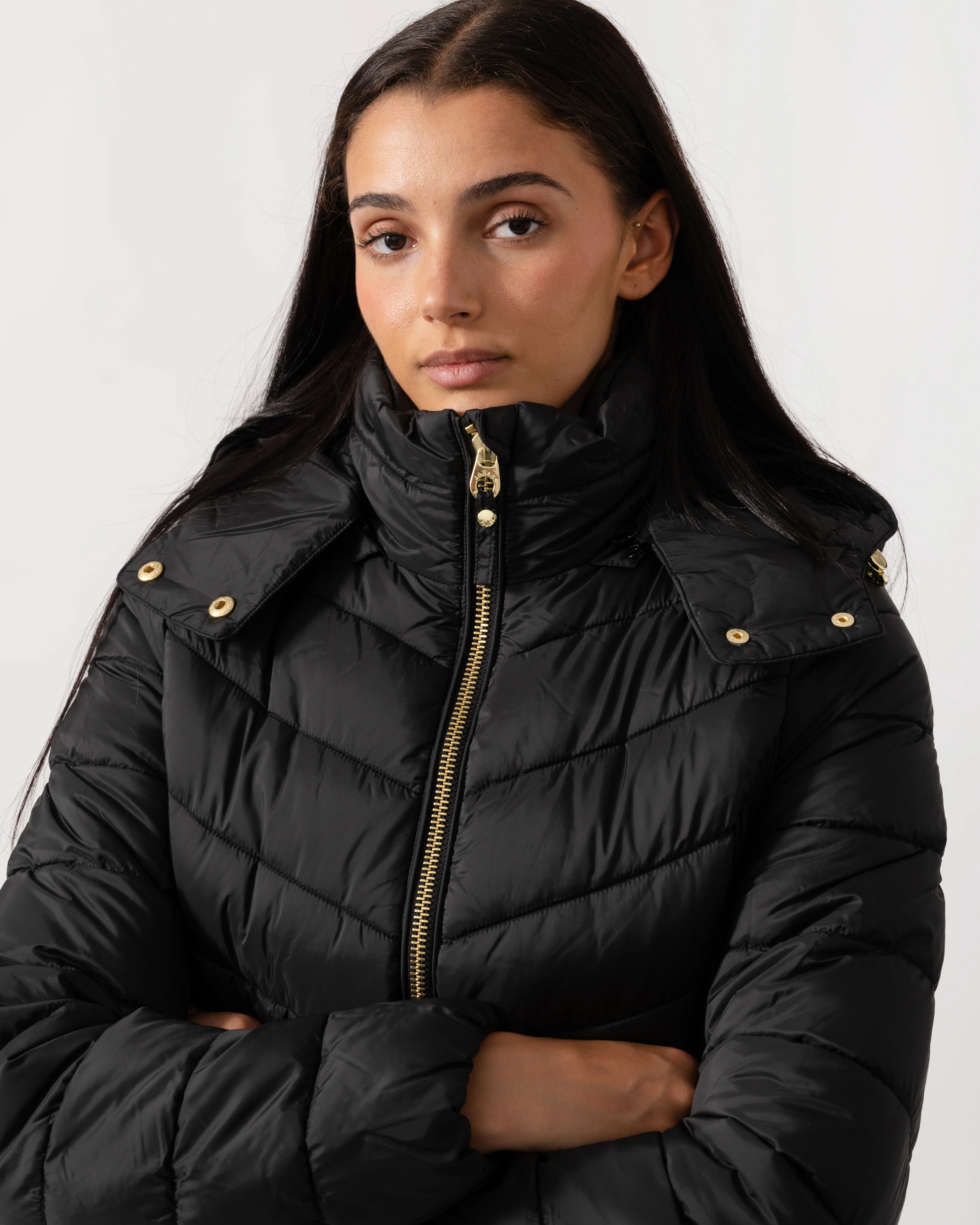 Joules Pembury Womens Coat - Black - Image 3