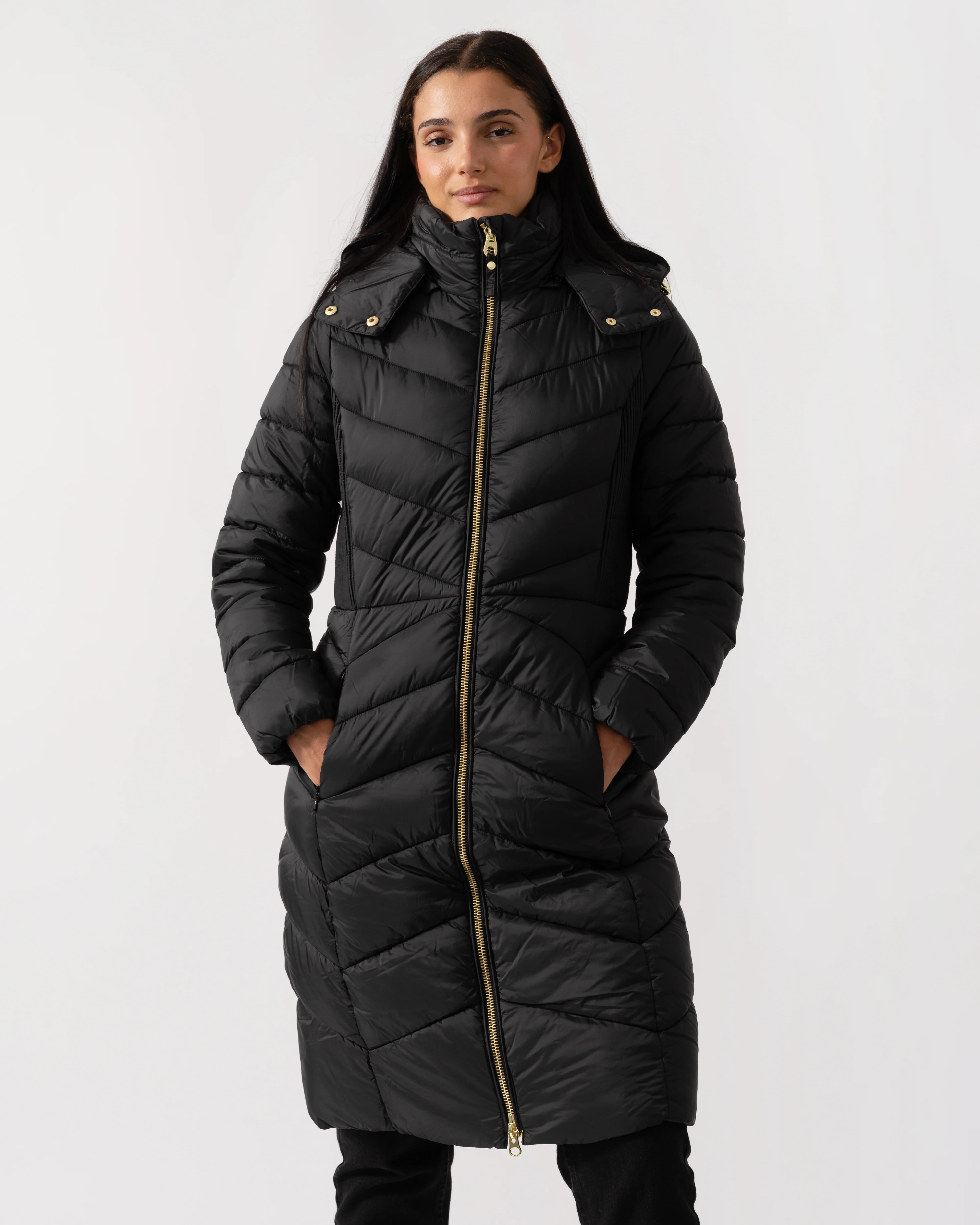 Joules Pembury Womens Coat - Black - Image 4