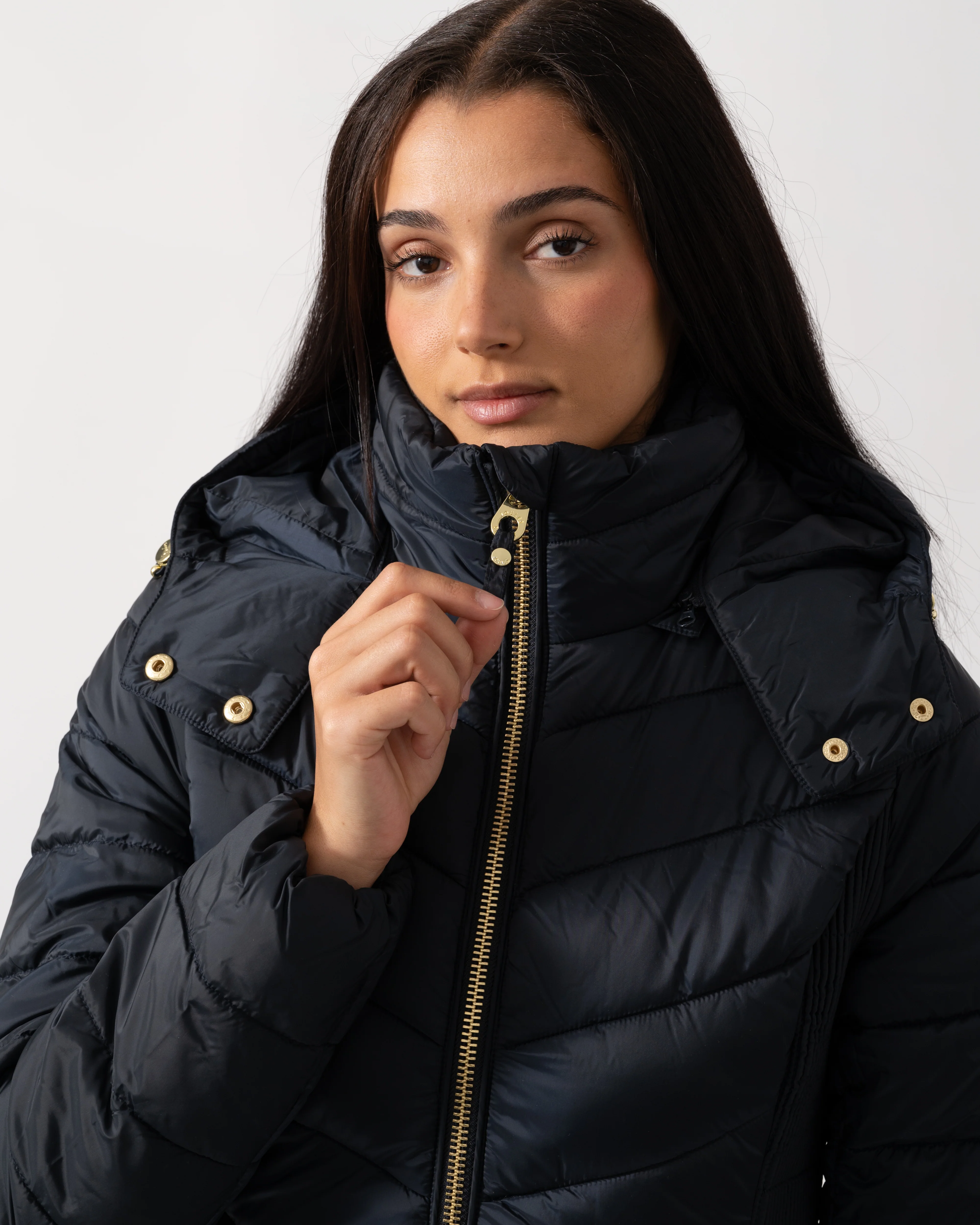 Joules Pembury Womens Coat - Navy - Image 2