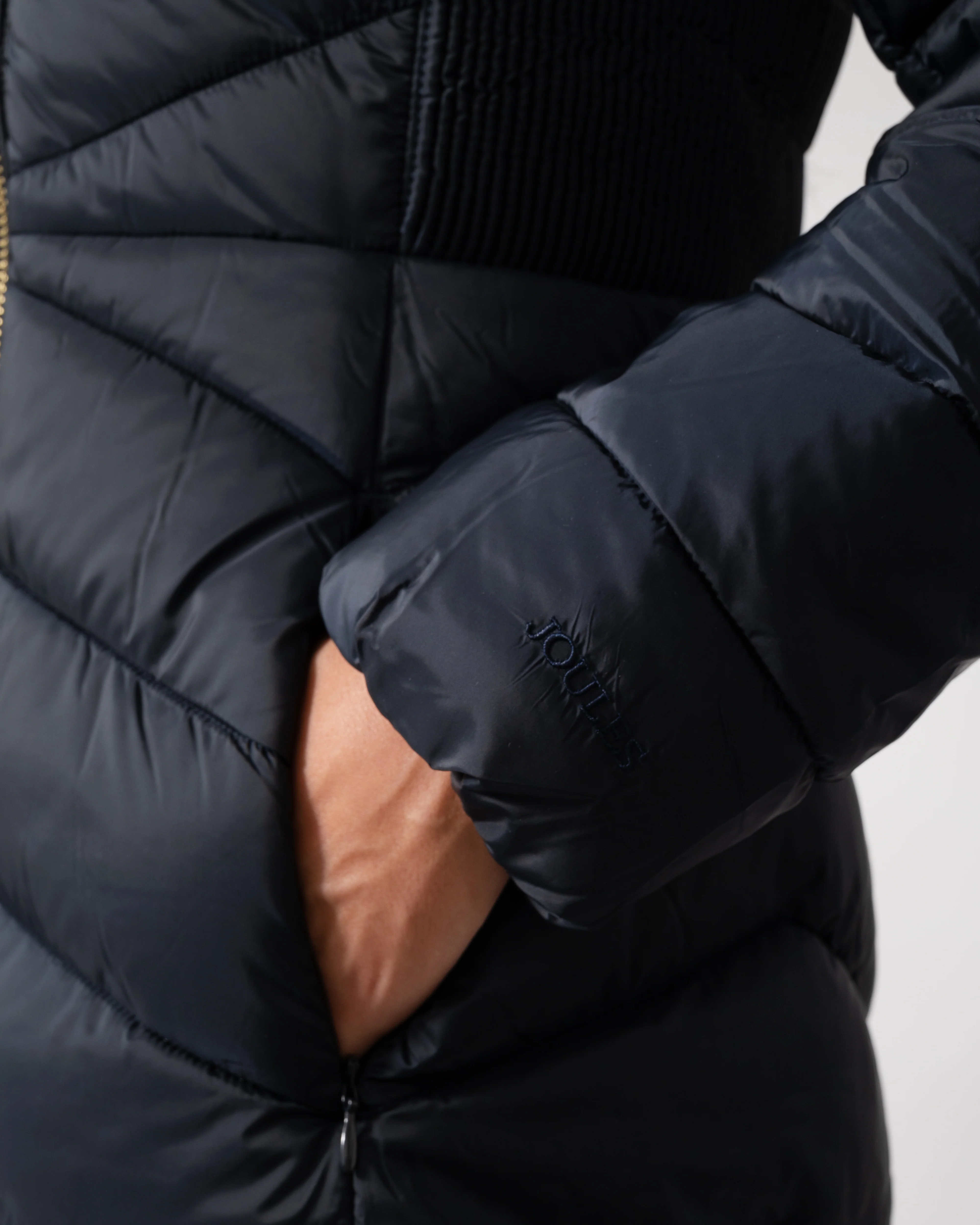 Joules Pembury Womens Coat - Navy - Image 4