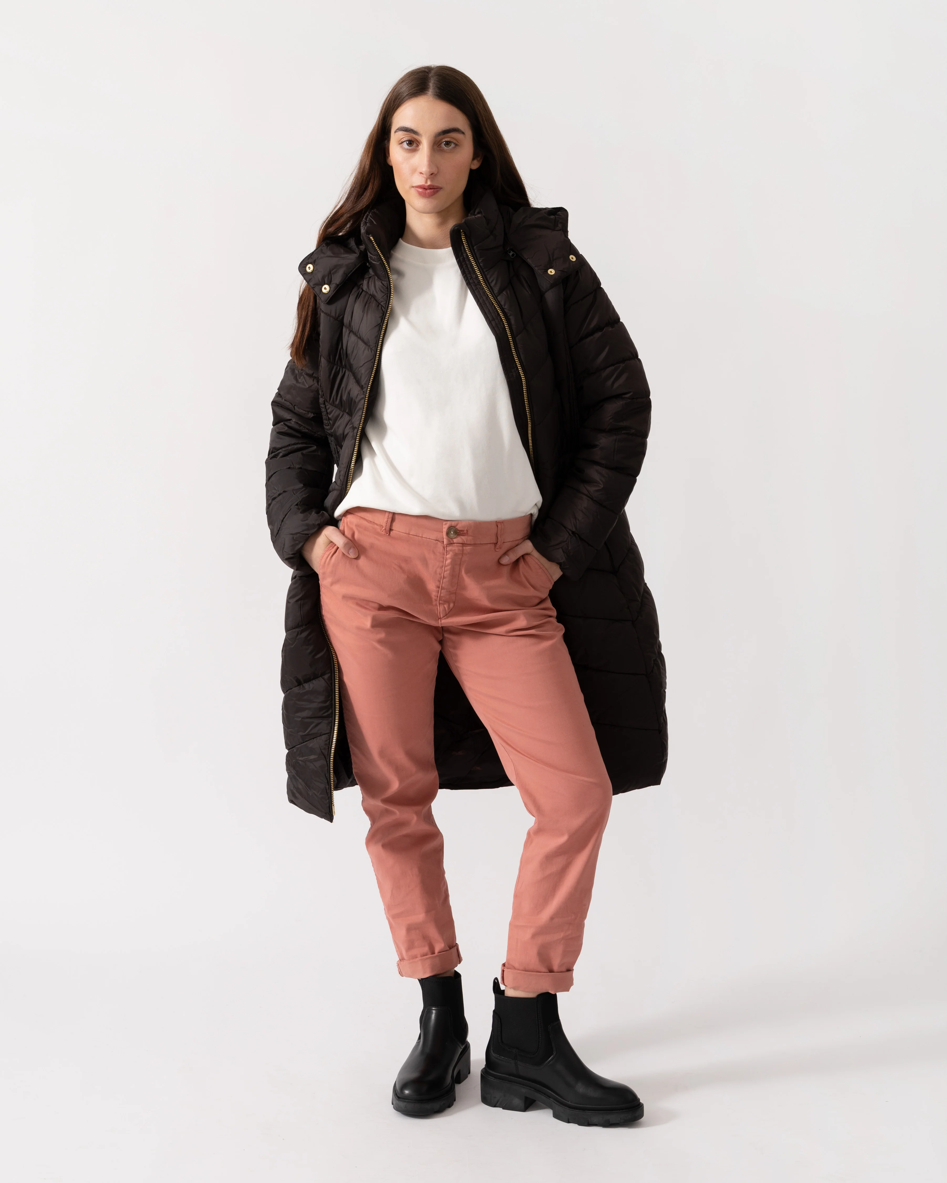 Joules Pembury Womens Coat - Peat - Image 2