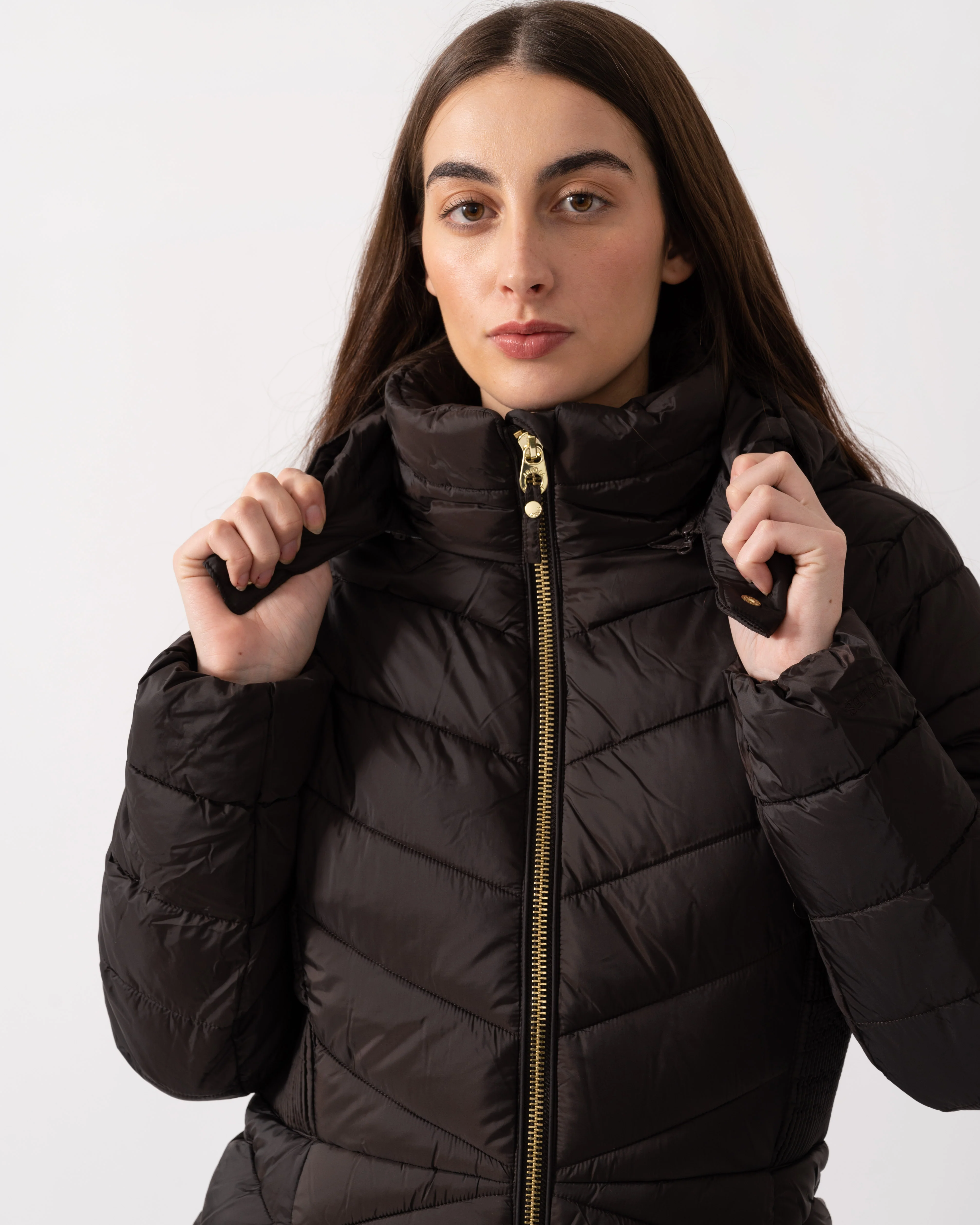 Joules Pembury Womens Coat - Peat - Image 4