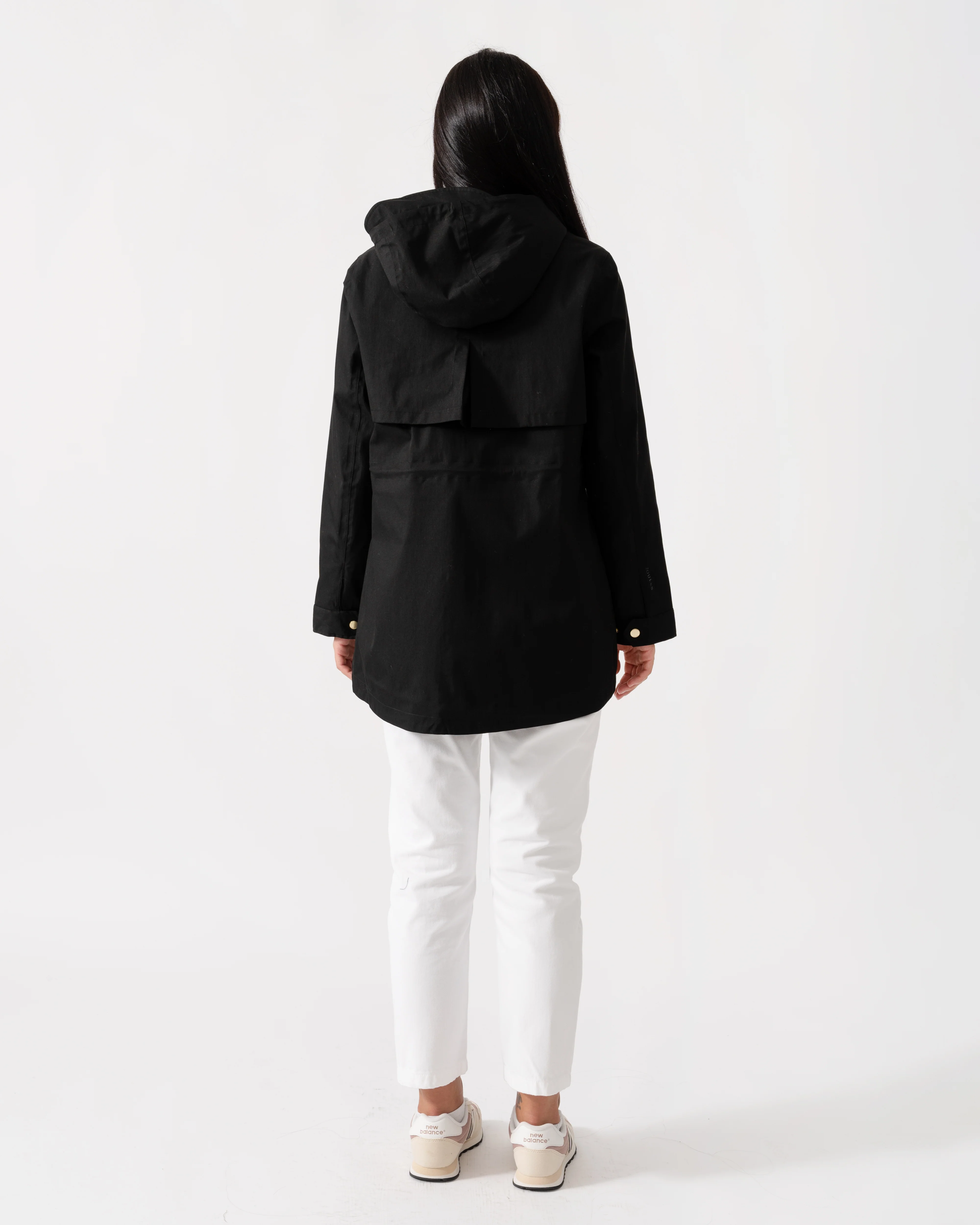 Joules Portwell Womens Raincoat - Black - Image 4