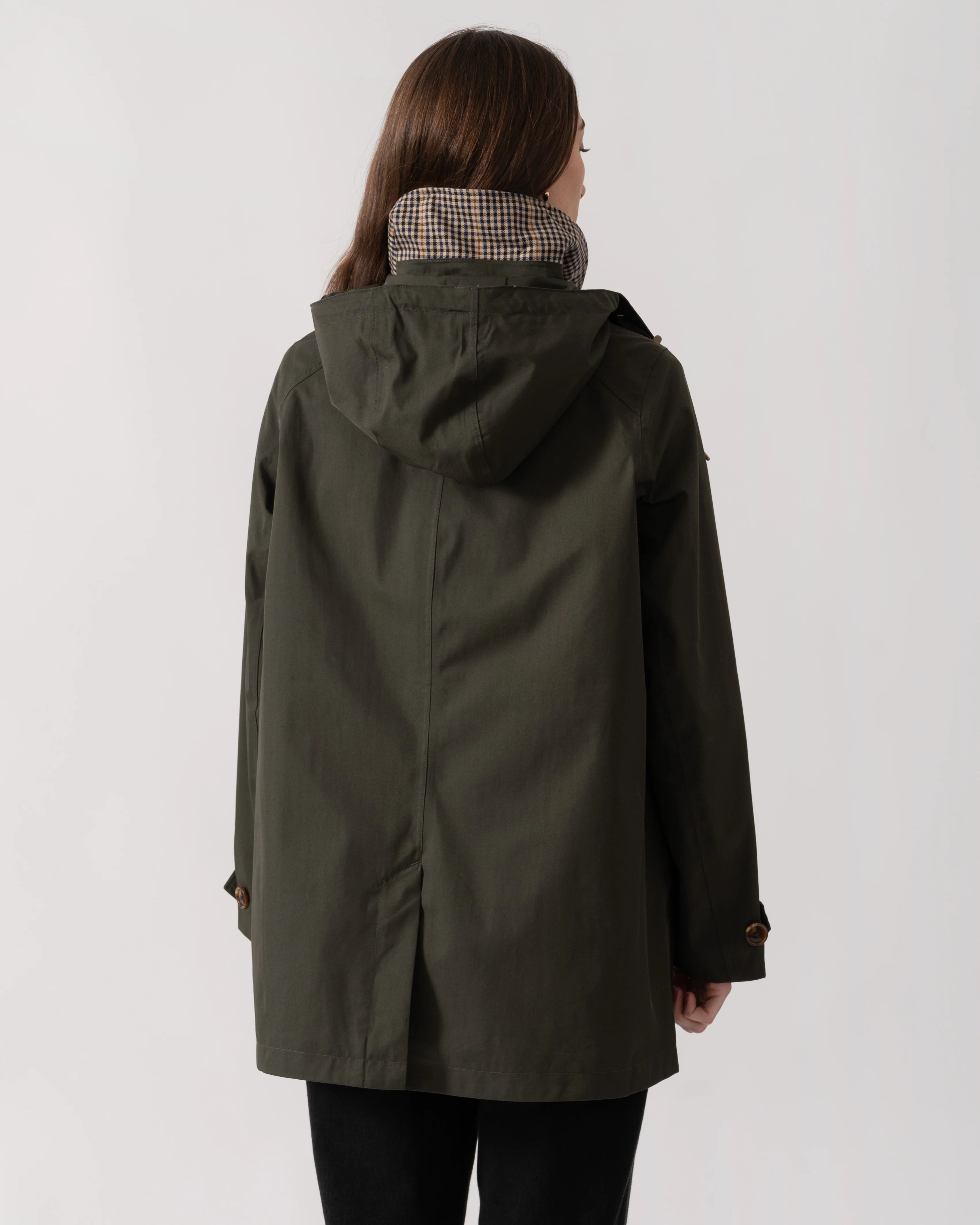 Joules Rainmore Womens Jacket - Green - Image 4