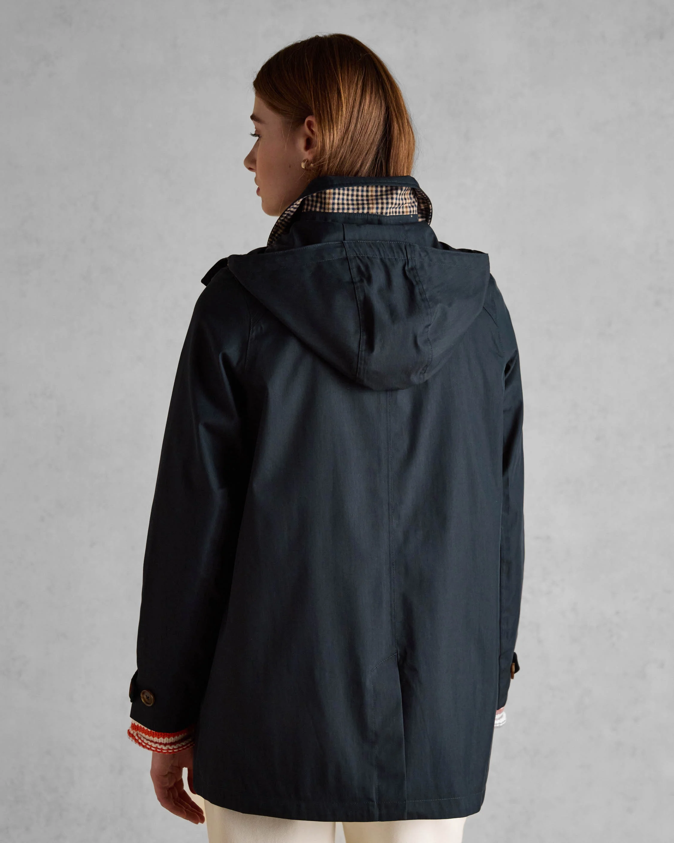 Joules Rainmore Womens Jacket - Navy - Image 2