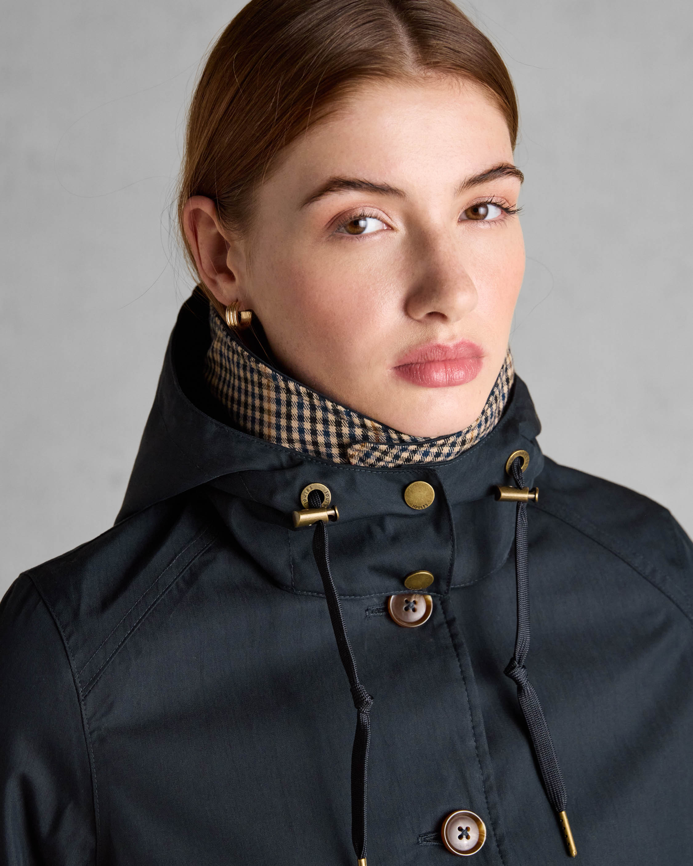 Joules Rainmore Womens Jacket - Navy - Image 3