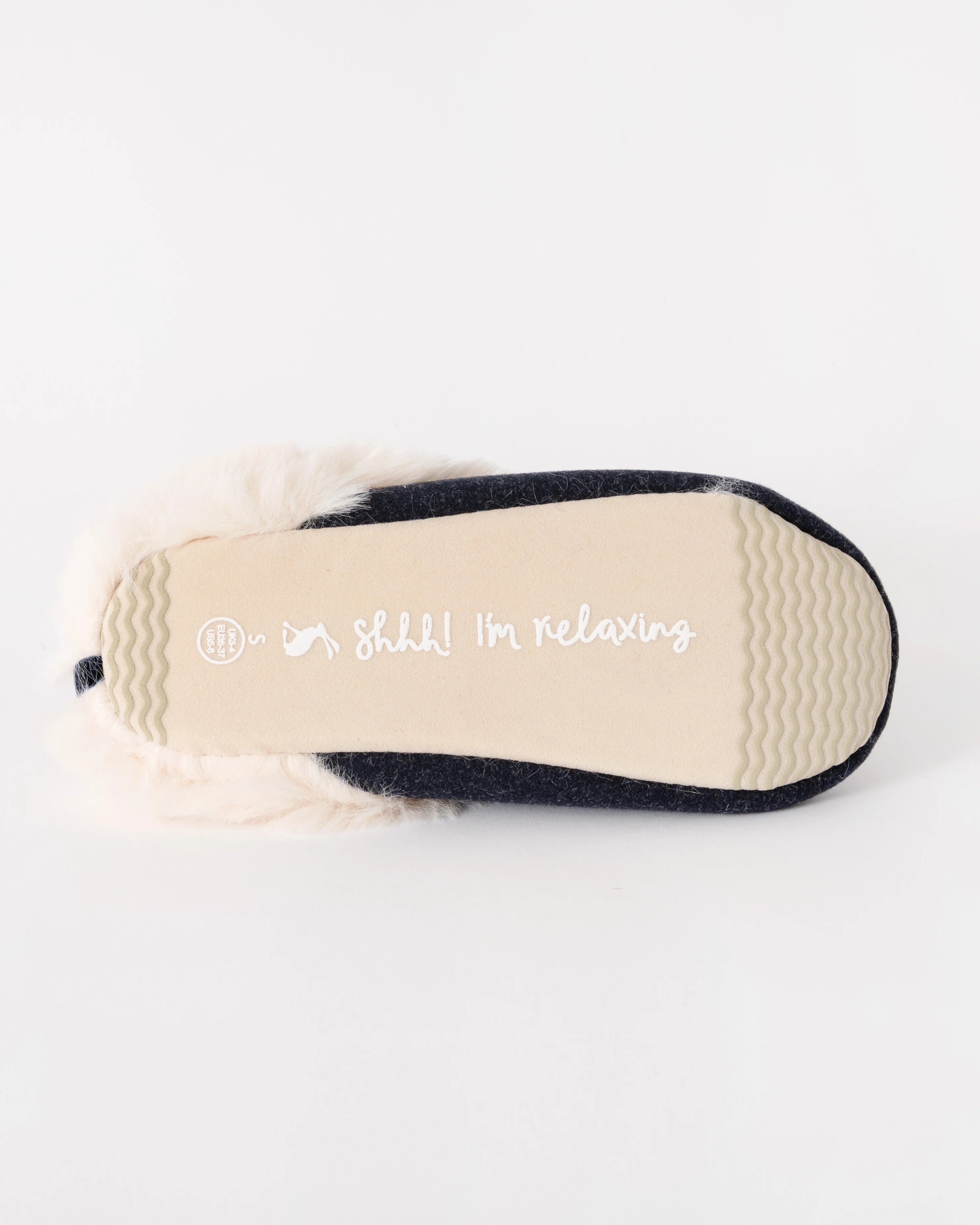 Joules Slippet Womens Slippers - Navy - Image 5