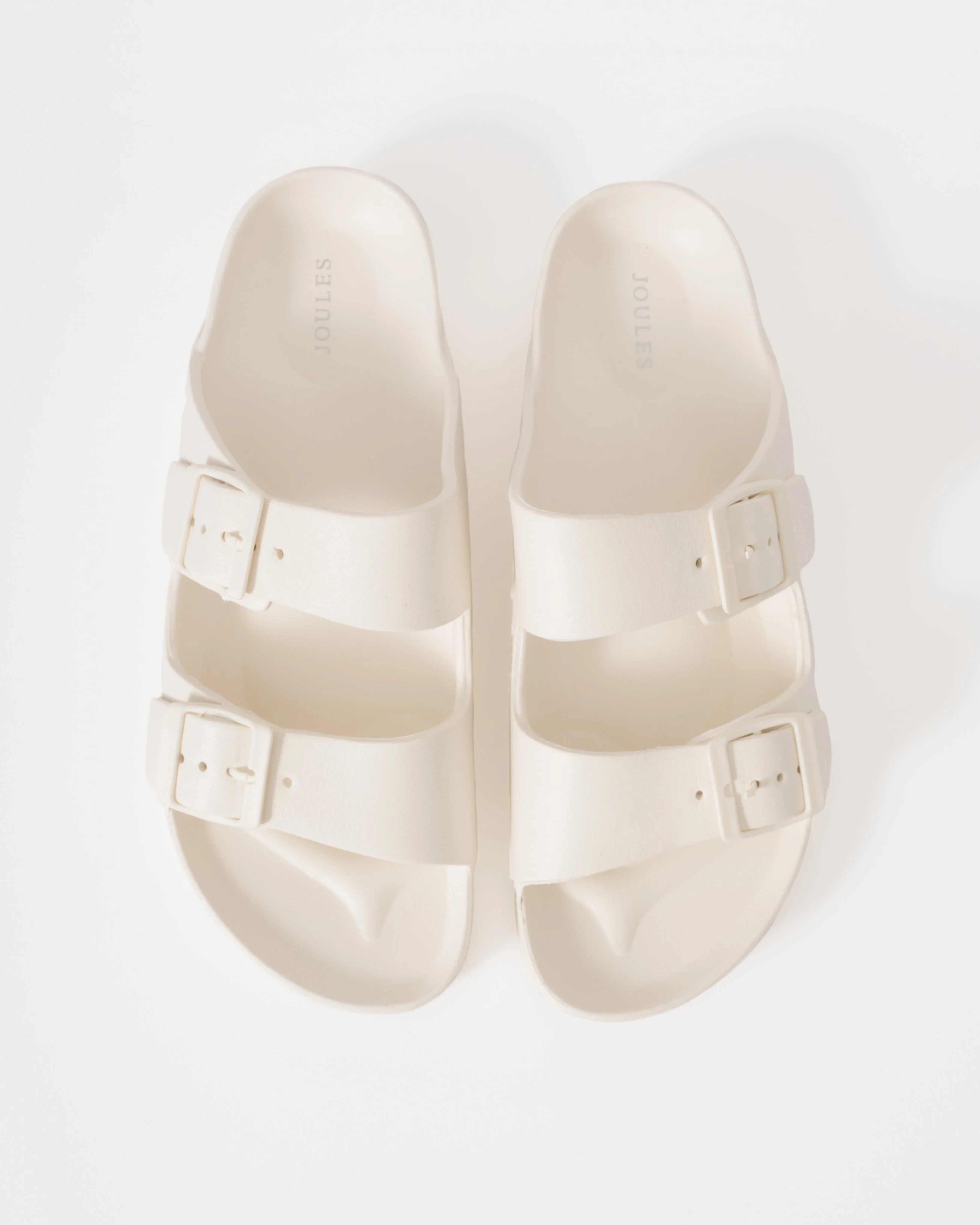 Joules Sunseeker Womens EVA Sliders - White - Image 2