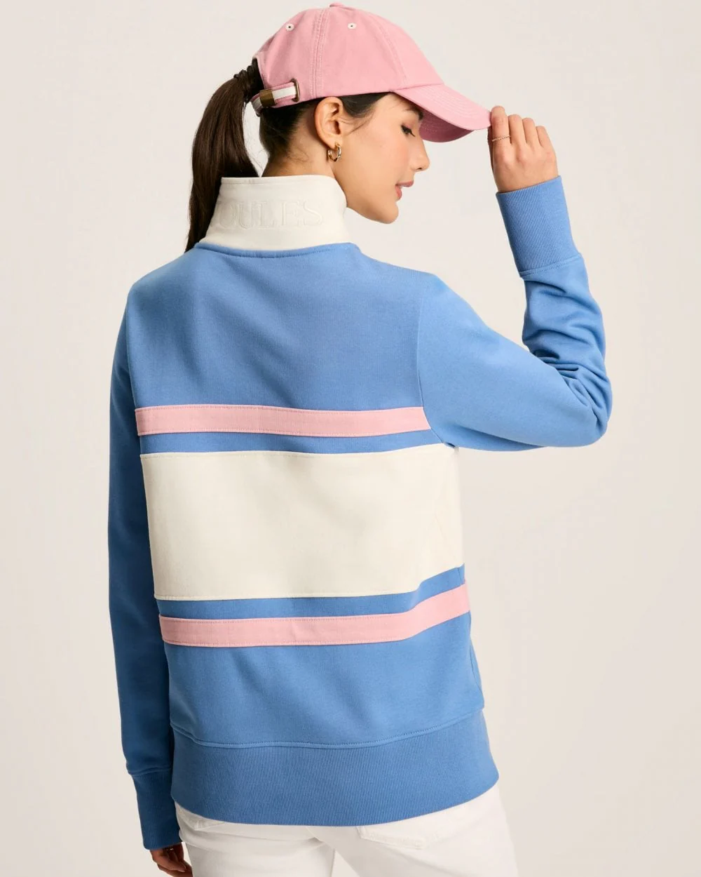 Joules Tadley Womens Half Zip Sweatshirt 224322 - Image 6