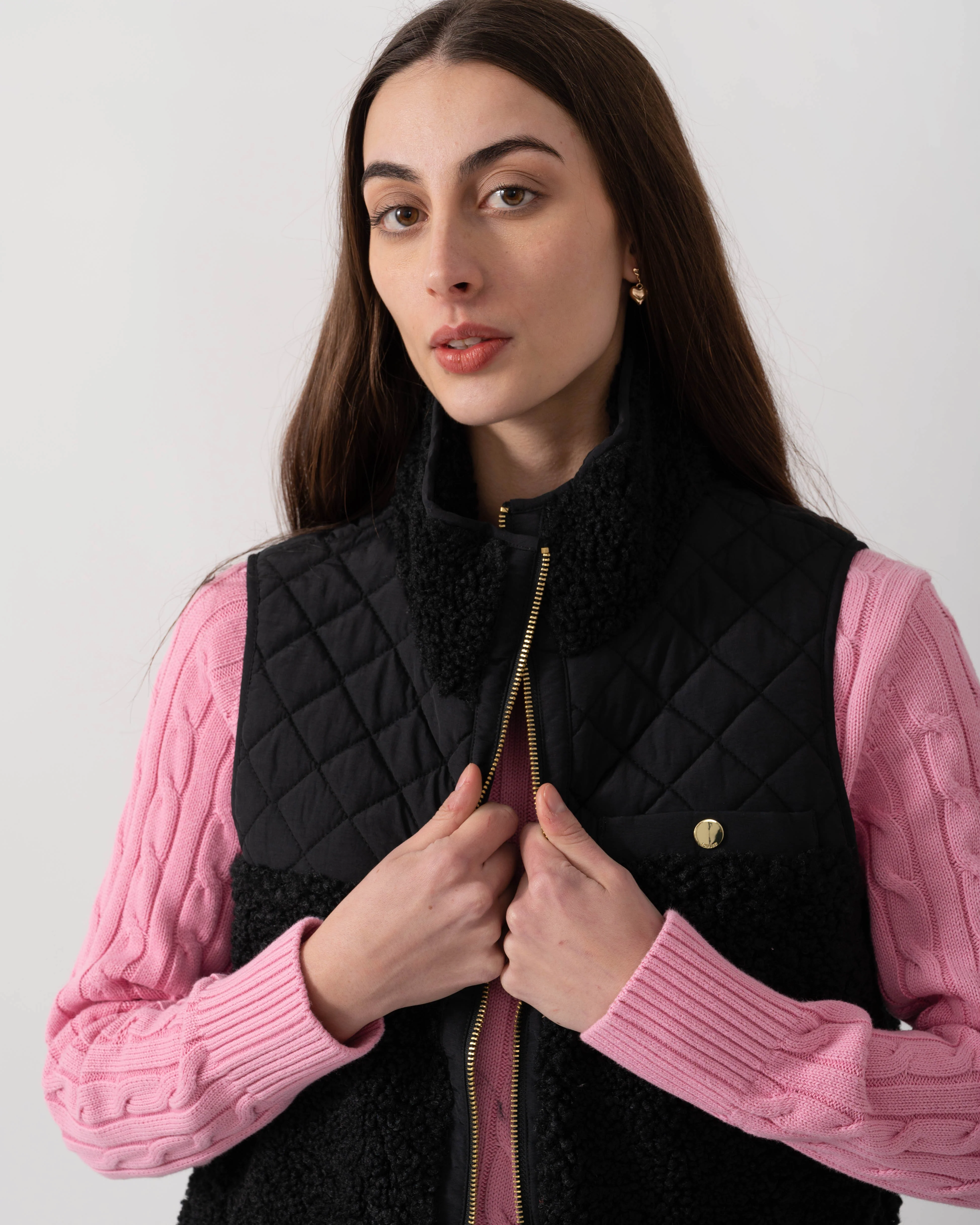 Joules Tadworth Womens Gilet - Black - Image 3