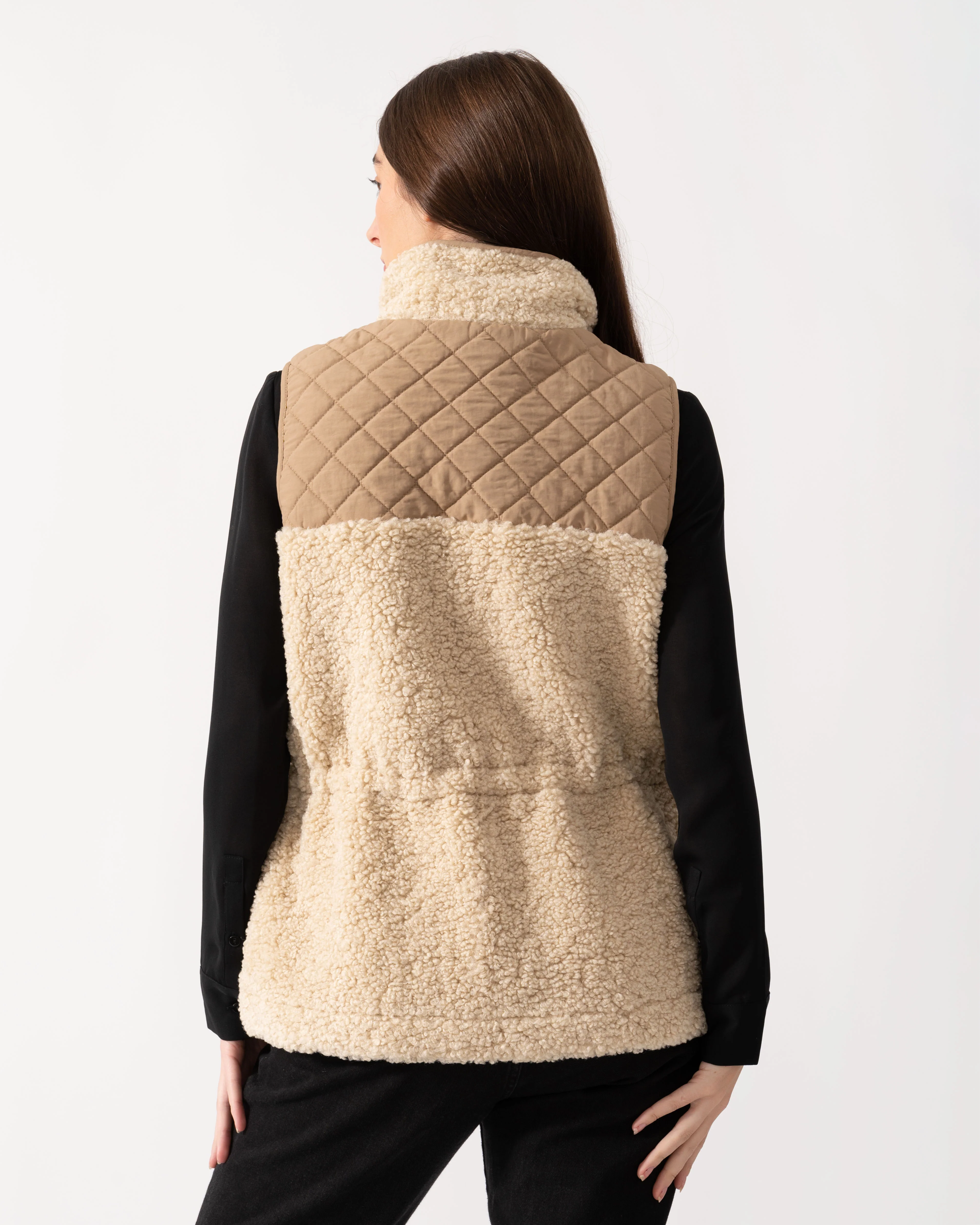Joules Tadworth Womens Gilet - Cream - Image 4