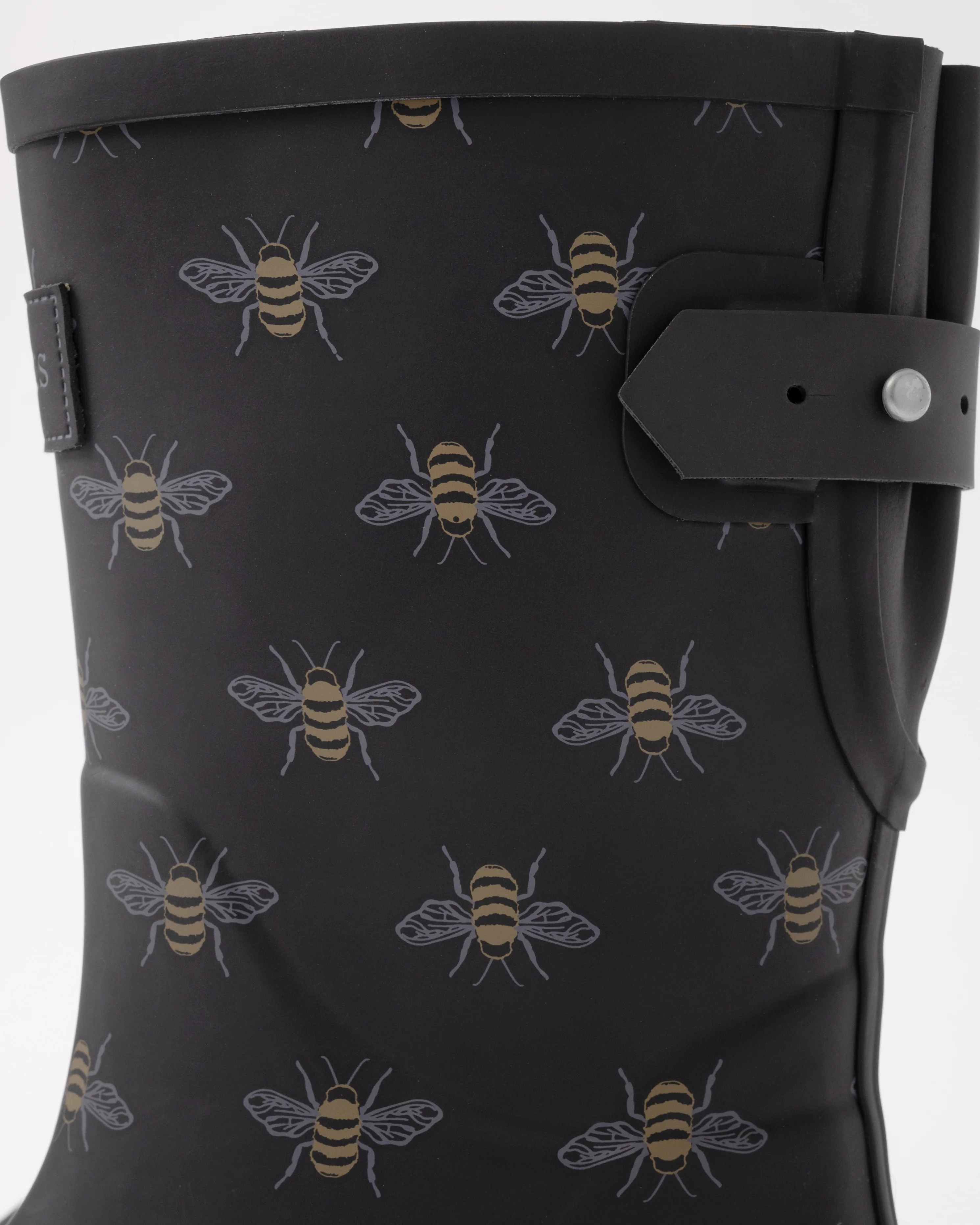 Joules Wistow Womens Wellies - Black Bee - Image 6