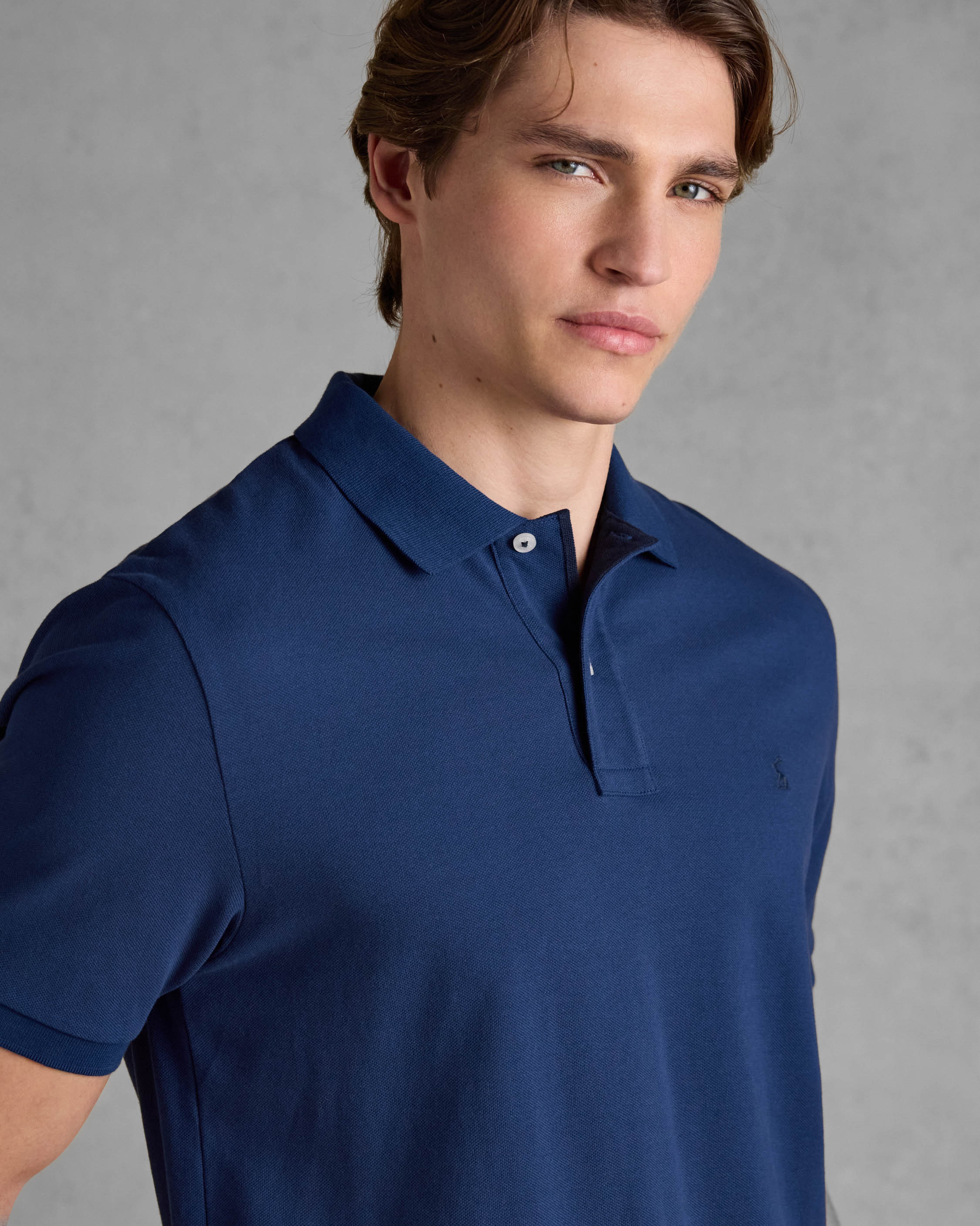 Joules Woody Mens Polo Shirt - Dark Blue - Image 2
