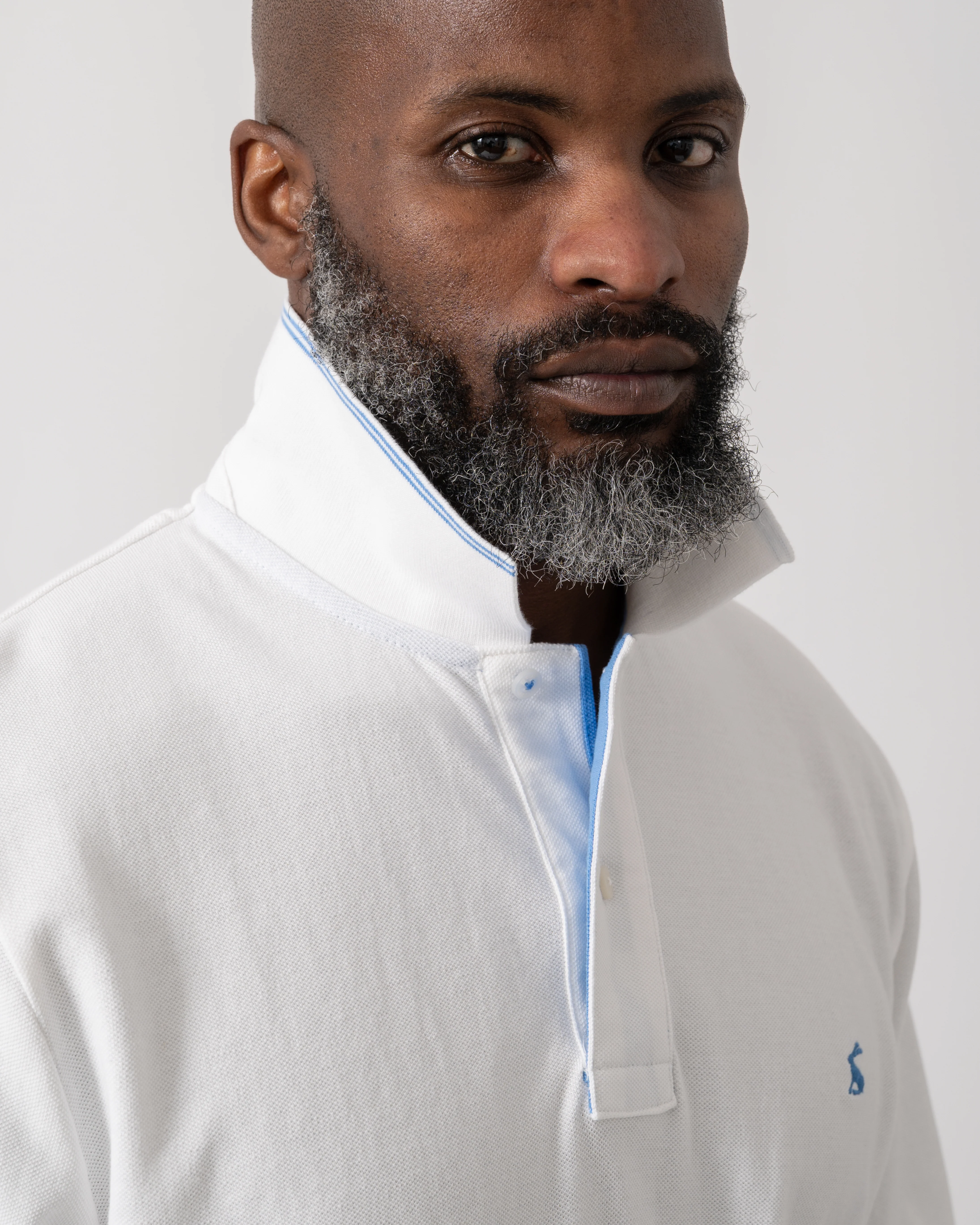 Joules Woody Mens Polo Shirt - White - Image 4