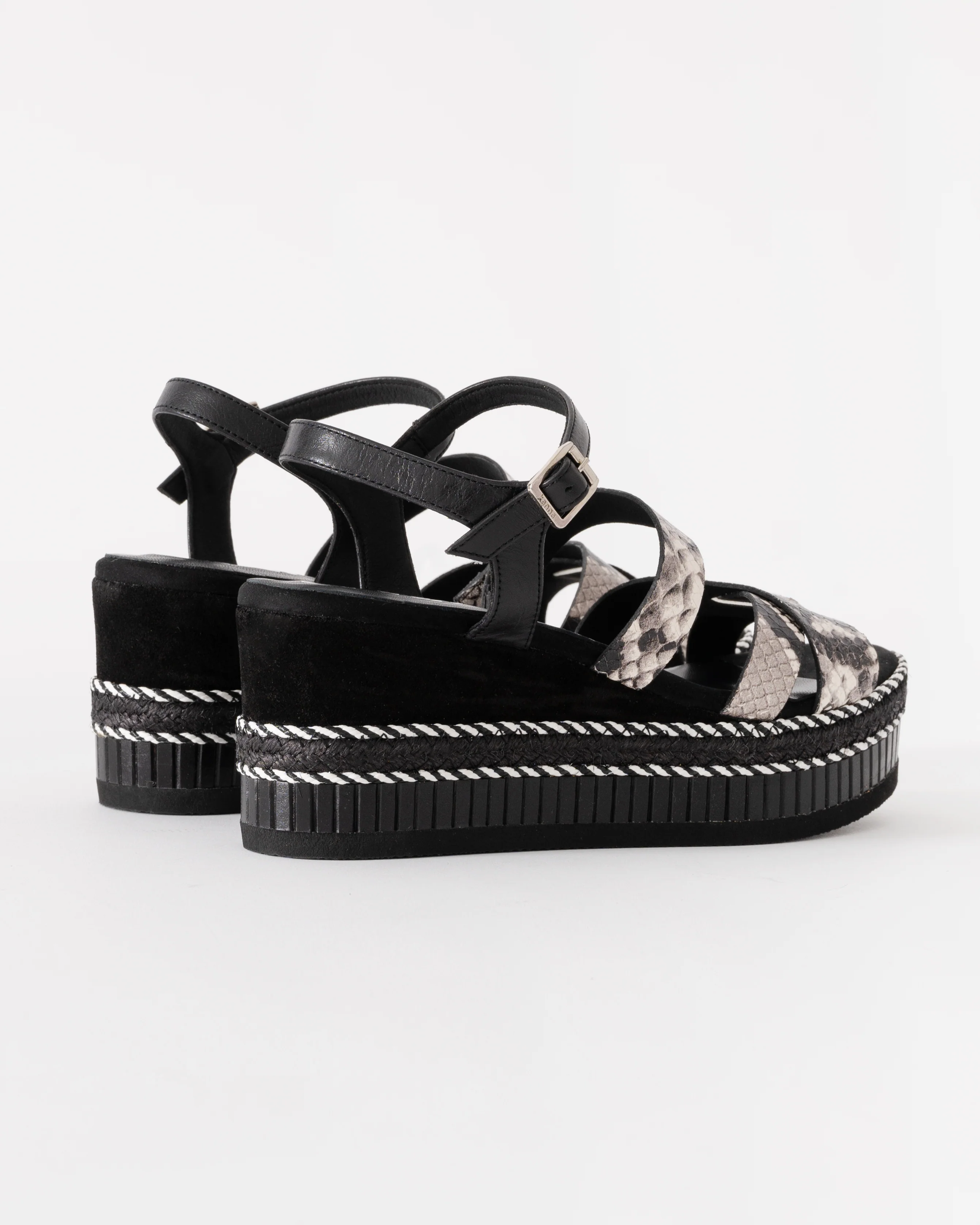 Kanna Grisel Womens Sandals - Black - Image 3
