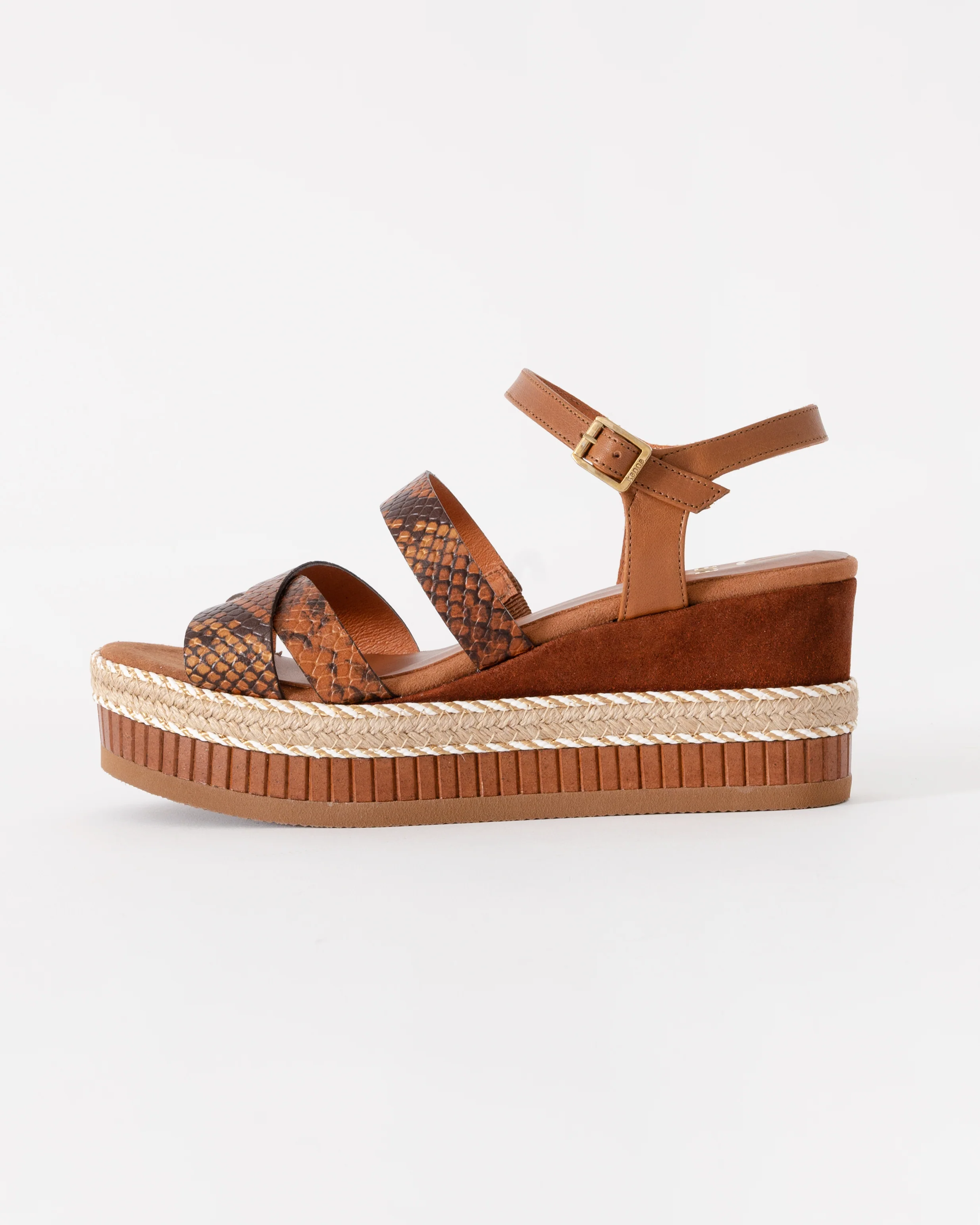 Kanna Grisel Womens Sandals - Brown - Image 2