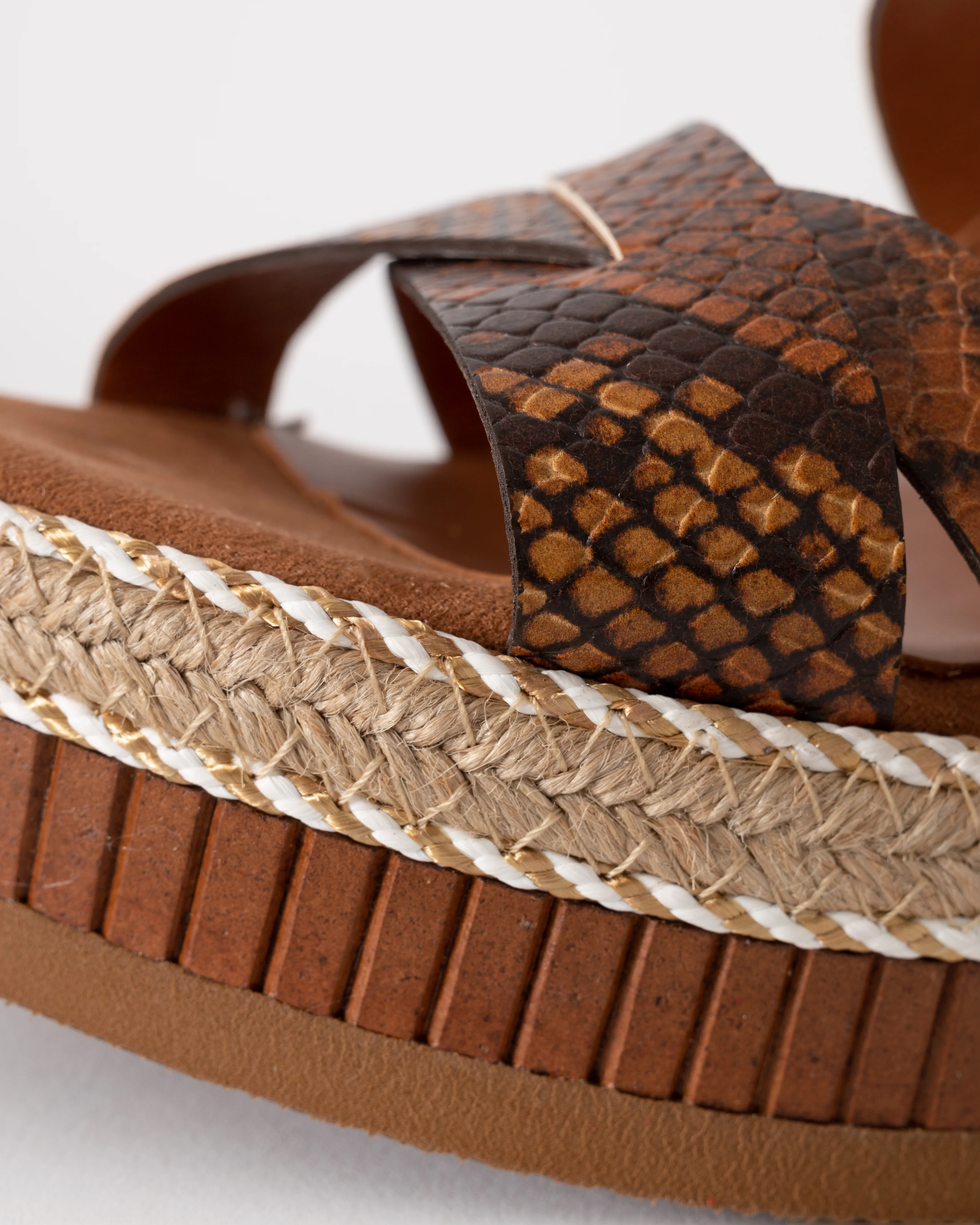 Kanna Grisel Womens Sandals - Brown - Image 5