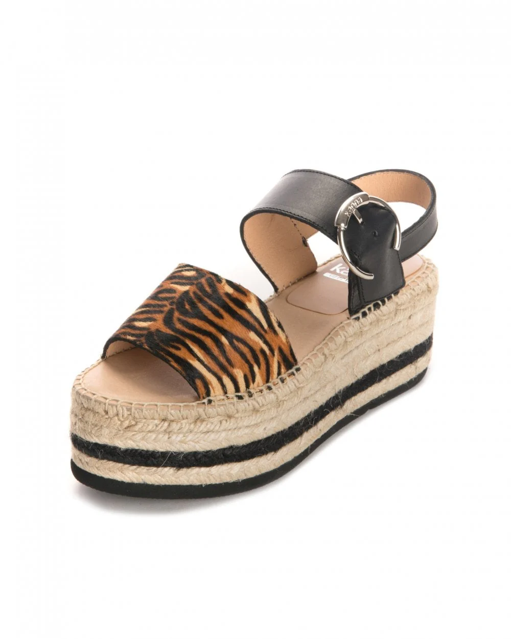 Kanna Pony Womens Flatform Sandals - Image 7