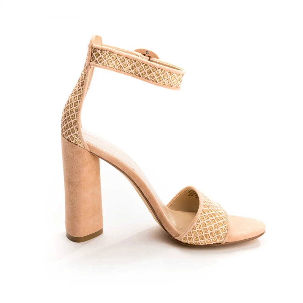 Kendall + Kylie Giselle Womens Suede Ankle Strap Heels - Image 4