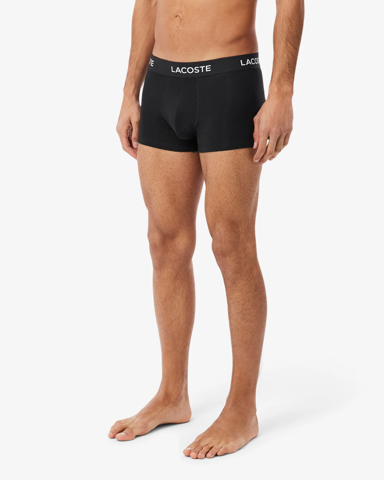Lacoste 5-Pack Mens Trunks - Black 031 - Image 2