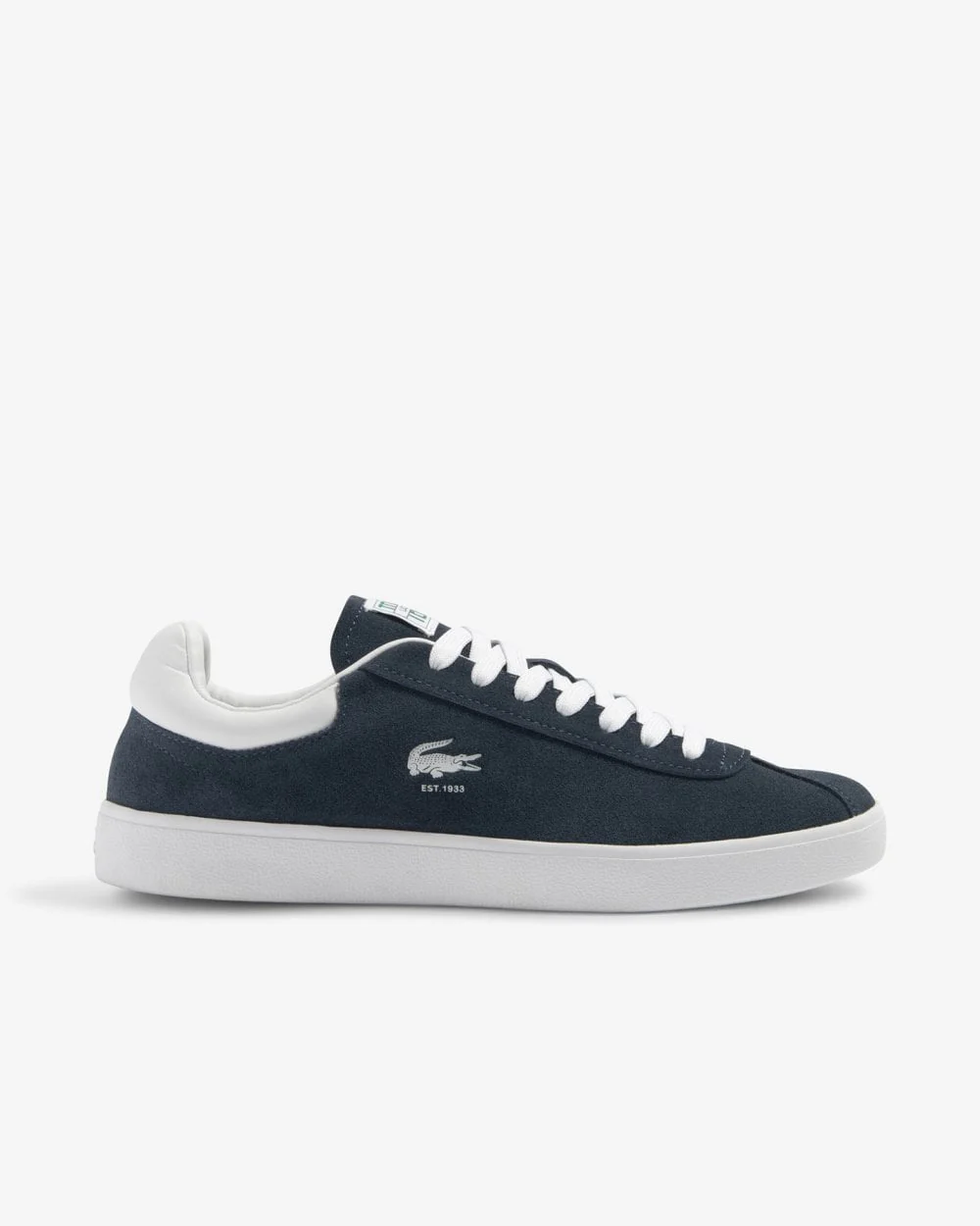Lacoste Baseshot Mens Suede Trainers - Image 2