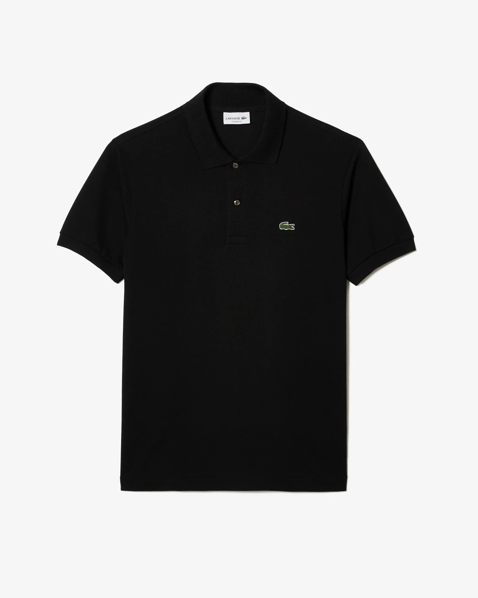 Lacoste Classic Fit L.12.12 Mens Short Sleeve Polo Shirt - Black 031 - Image 7