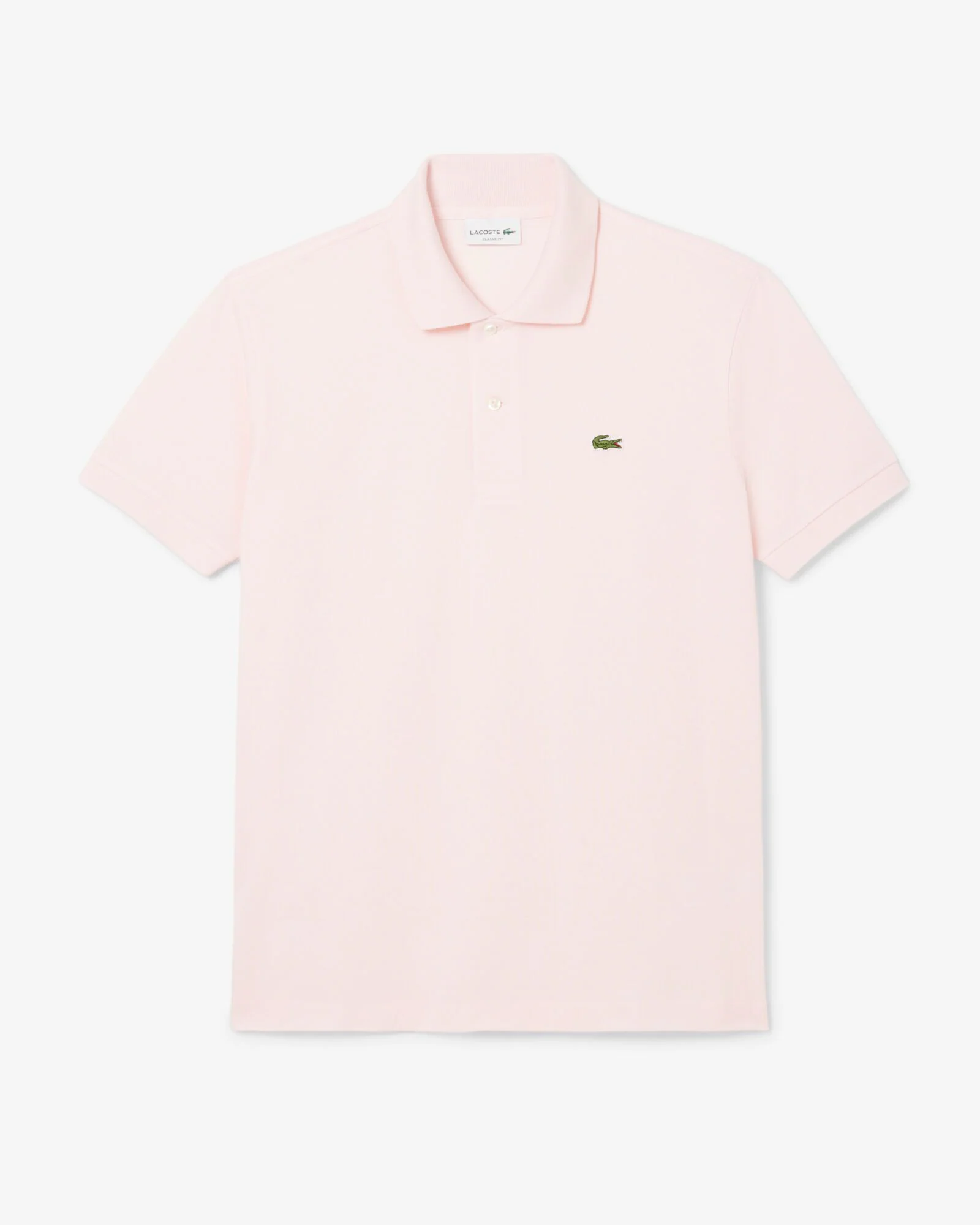 Lacoste Classic Fit L.12.12 Mens Short Sleeve Polo Shirt - Flamingo T03 - Image 7